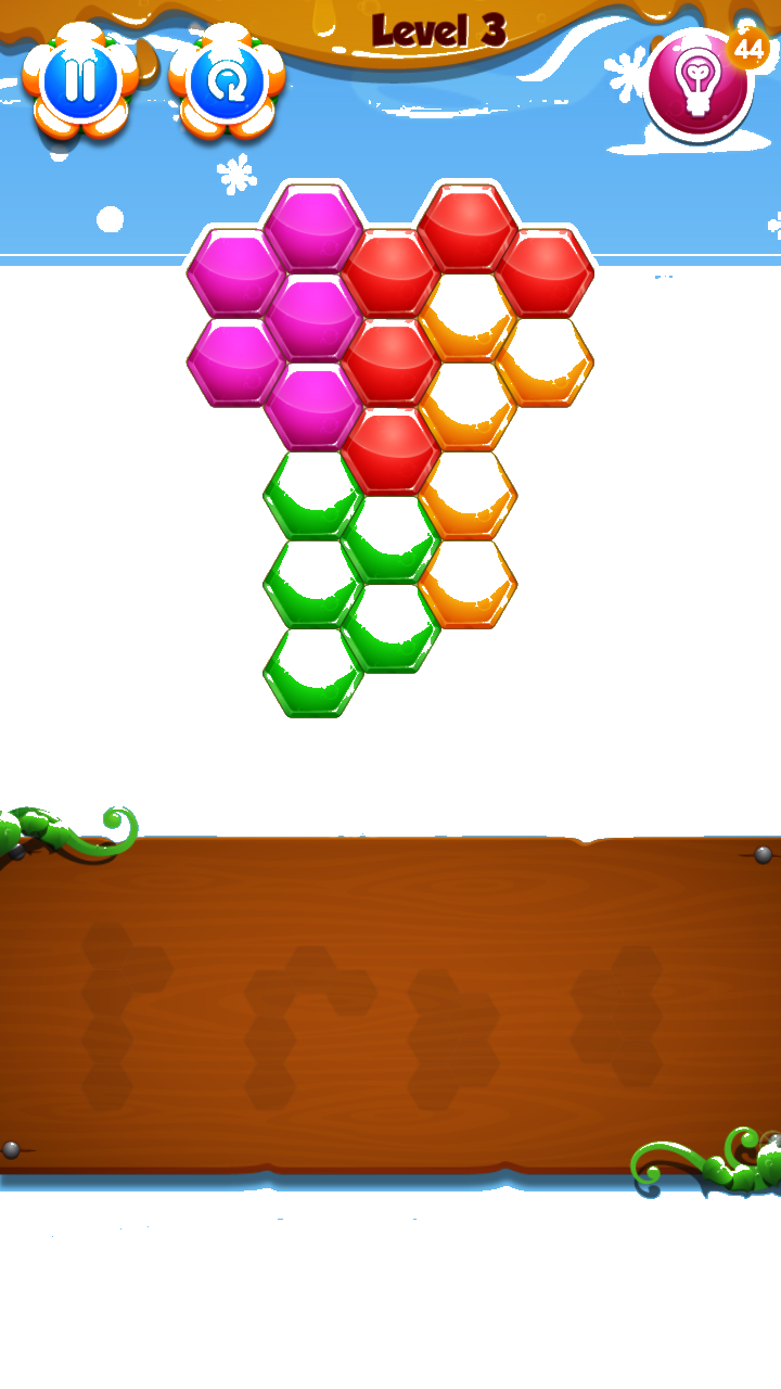 Hexagon block puzzle challenge App on Amazon Appstore