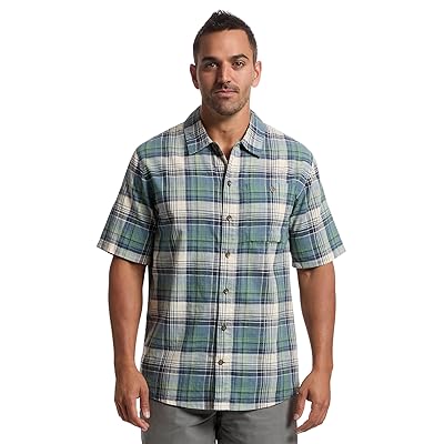 Royal Robbins Redwood Plaid Short Sleeve Men