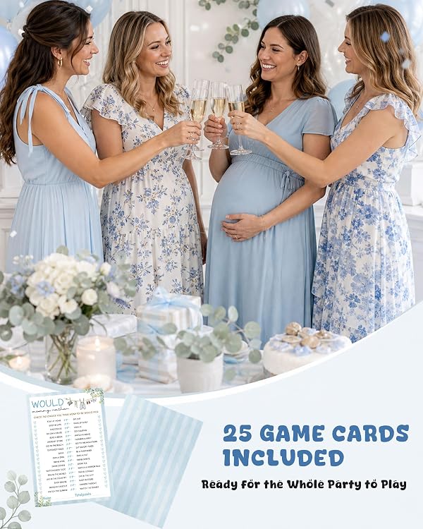 DXCUKDI Farmers Market Baby Shower Game, Would Mommy Rather Cards-A04 by DXCUKDI - Used condition - Image 7