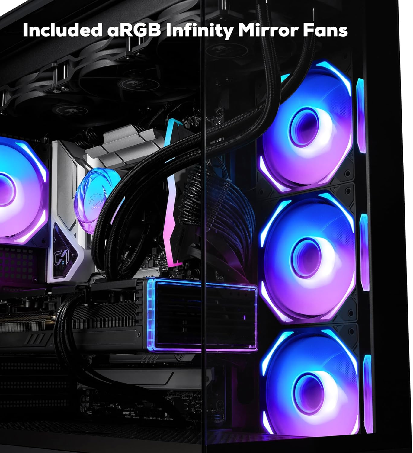 iBUYPOWER Element Pro Black Gaming PC Desktop Computer AMD Ryzen 7 9800X3D CPU, AMD Radeon RX 9060XT 8GB GPU, 32GB DDR5 RGB 5200MHz RAM, 2TB NVMe SSD, Windows 11 Home, Keyboard, Mouse - EPBA7R96XT01