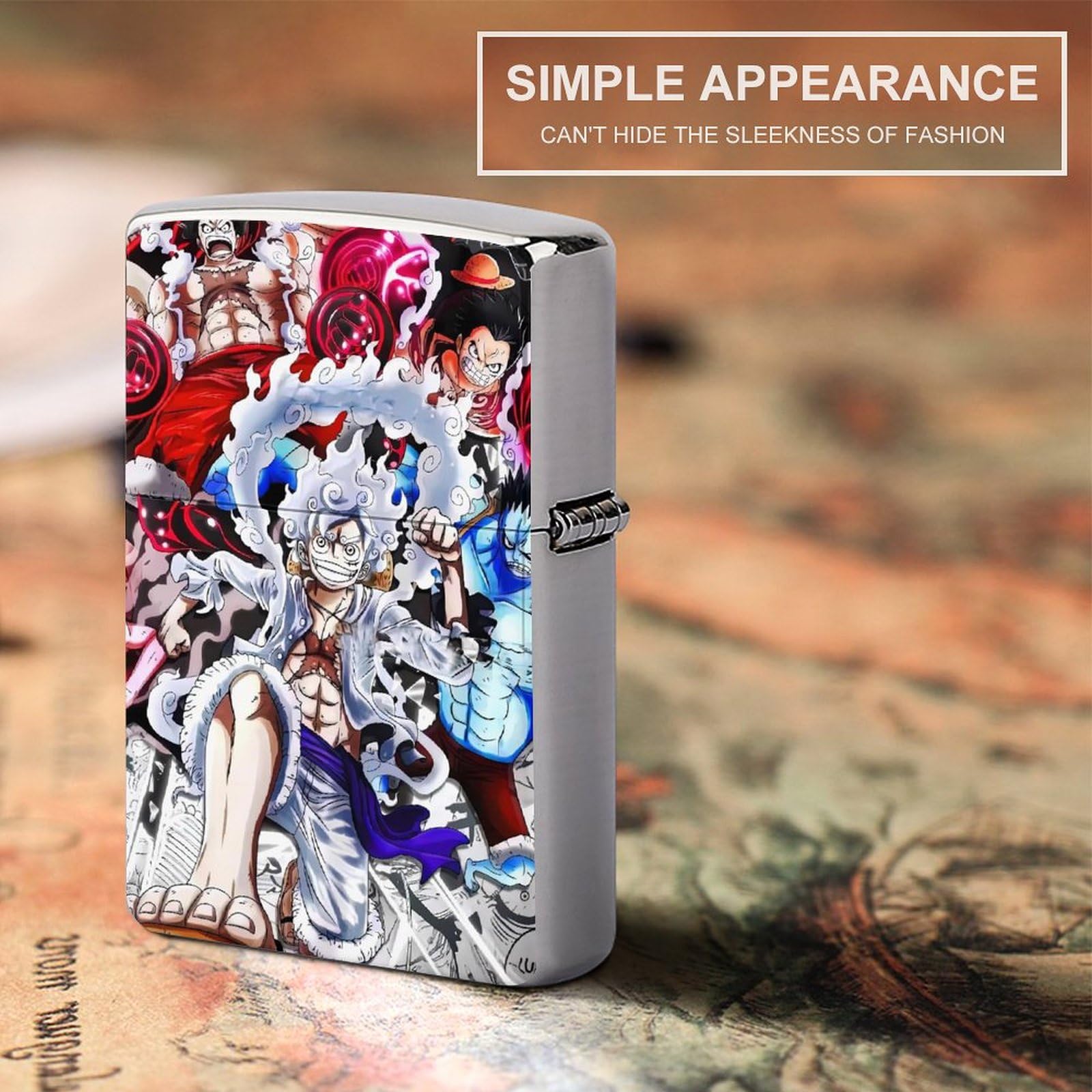 Amazon.co.jp: ワンピース ルフィ ONE PIECE ギア5 メンズ ライター 