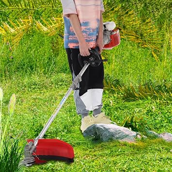 YOXIER Hedge Trimmer,Hedge Trimmer Cordless,Grass Trimmer,52cc Gasoline Straight Hedge Trimmer for Garden,Lawn Trimmer,Brush Cutter,from America Fast Arrive