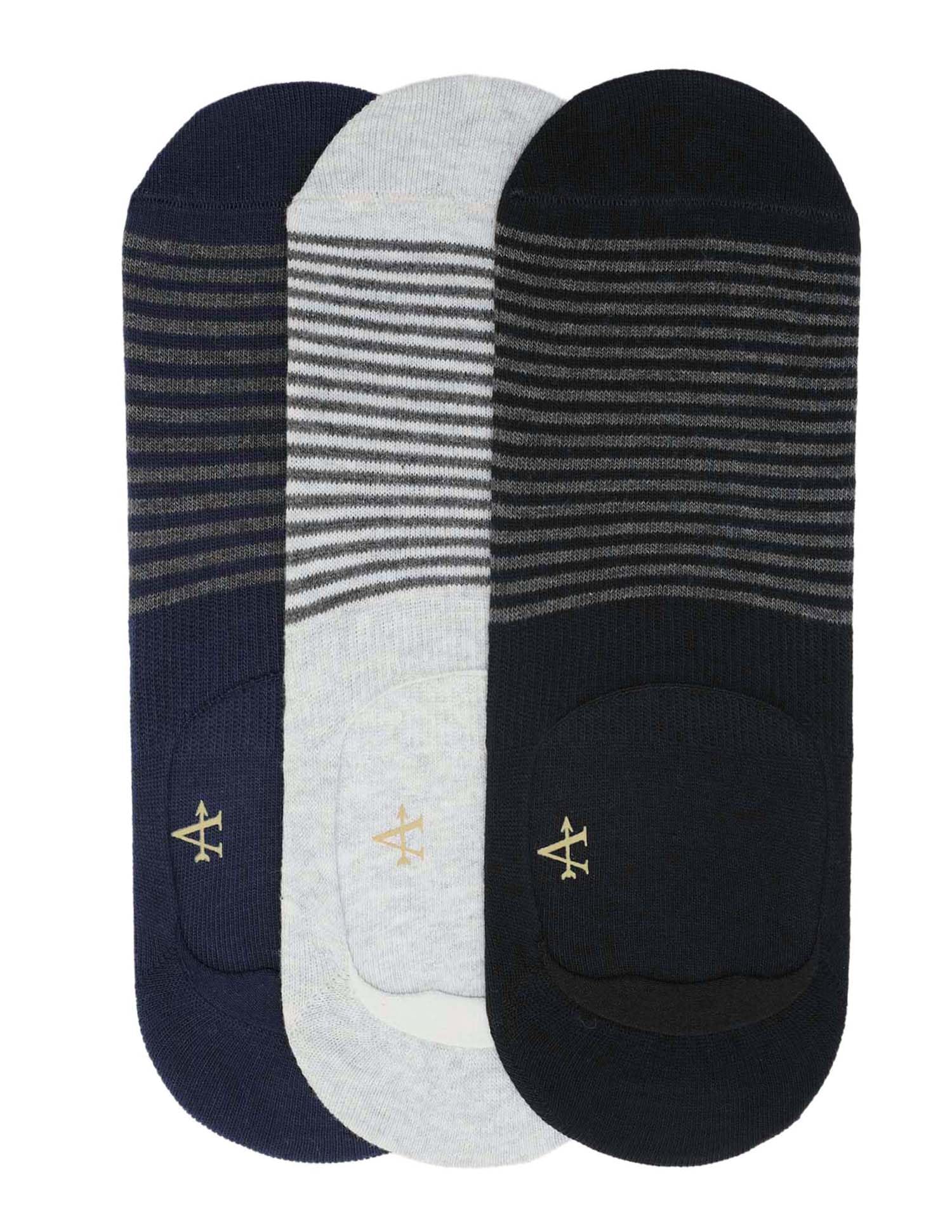 Mens Striped Multicolor Socks-image-45