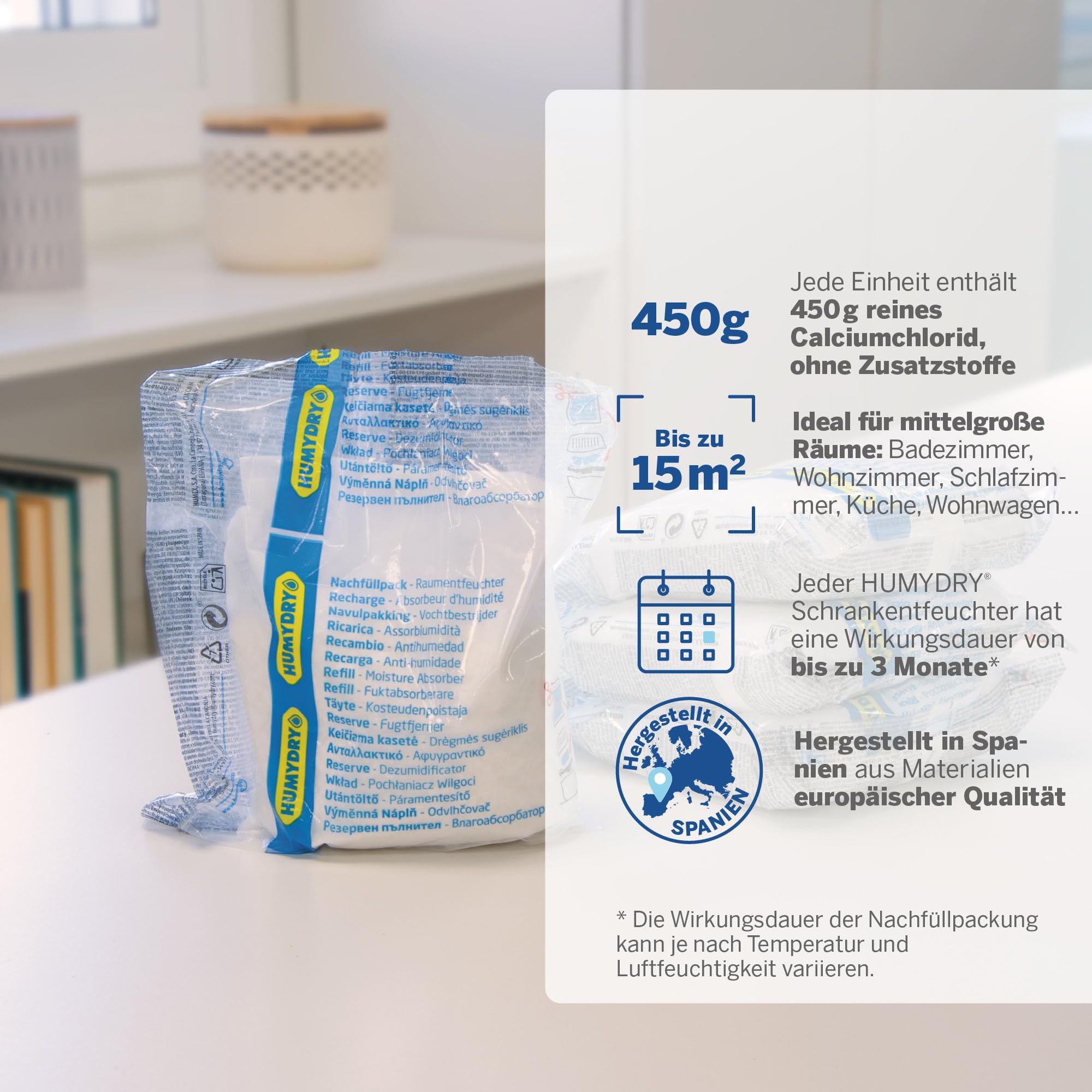 10er-Set HUMYDRY® Nachfüllpackungen 450g