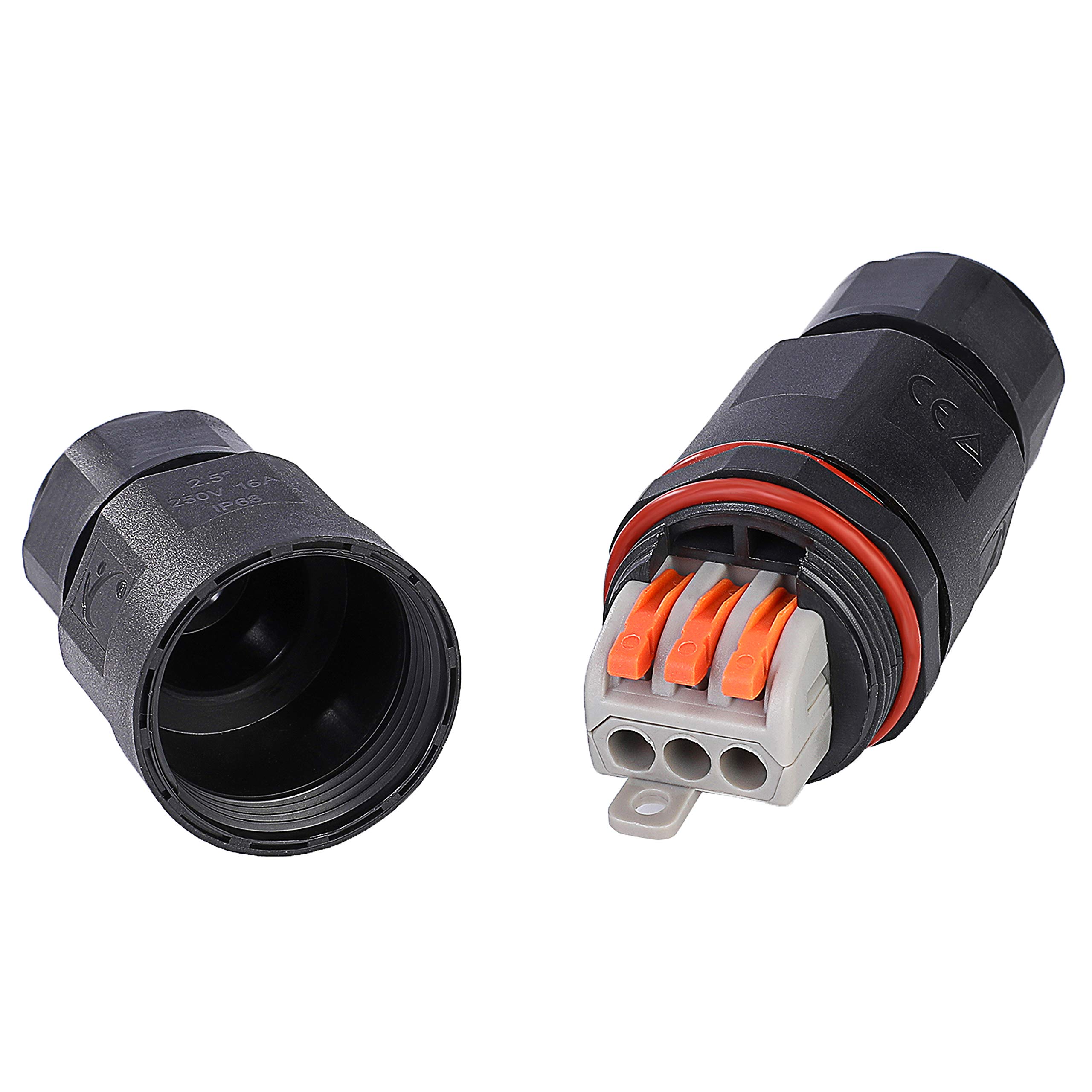 5 Poli Connettore Per Cavo Ipereabile IP68 Confezione Da 2 5-14 - Foto 9