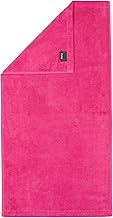 Cawö Hand towel, plain fuchsia pink size 50x100 cm
