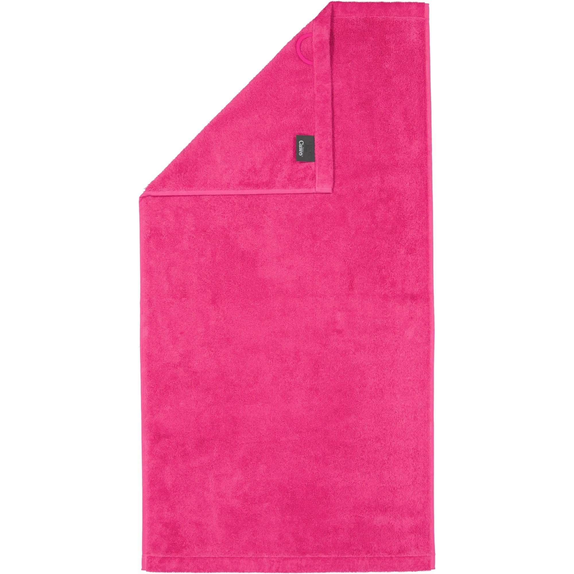 Serviettes Cawö Life Style Uni 7007, Coton, rosa, Serviette de bain 70 x 140 cm