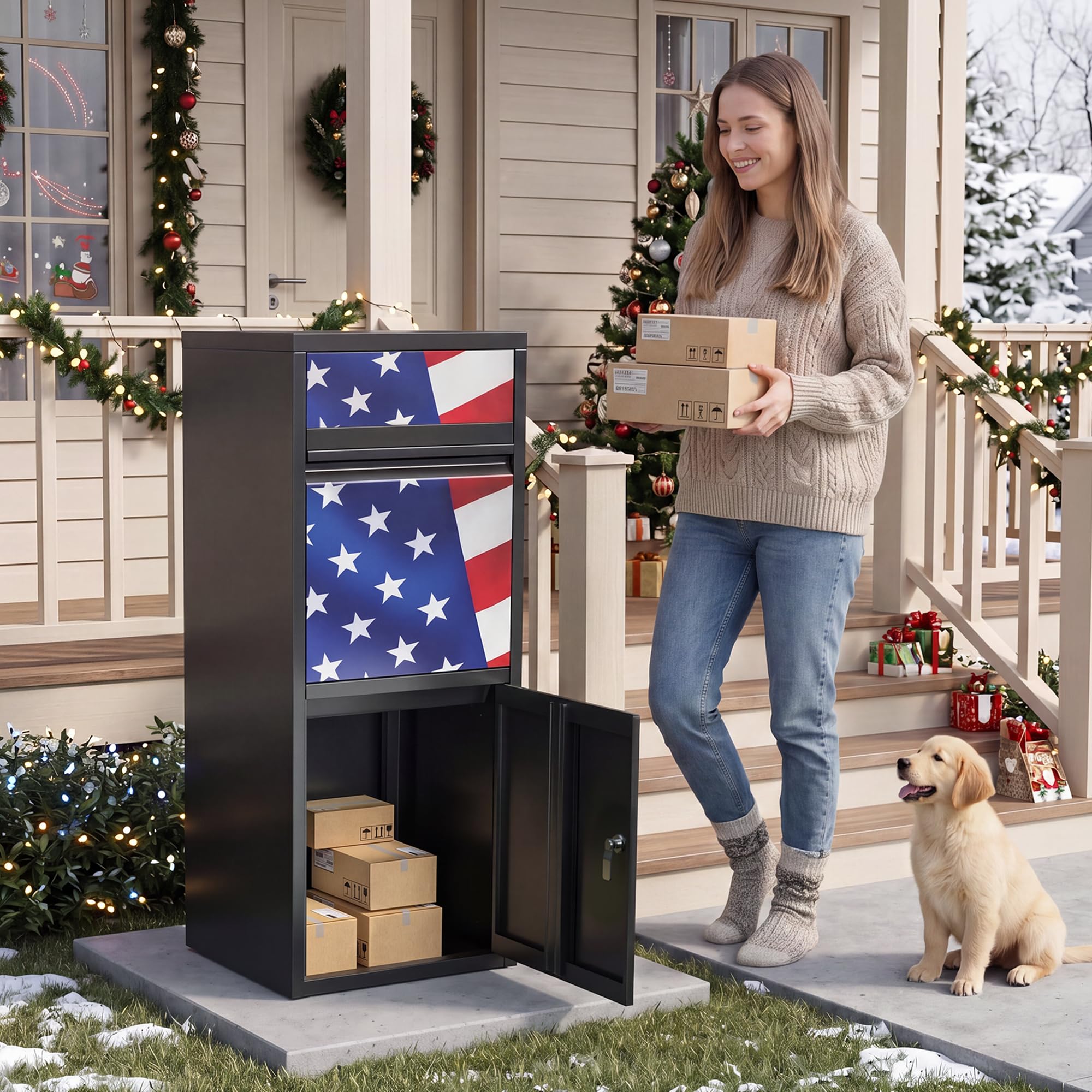 Amazon.com: Merapi Patriot Heavy-Duty Parcel Fortress – Max
