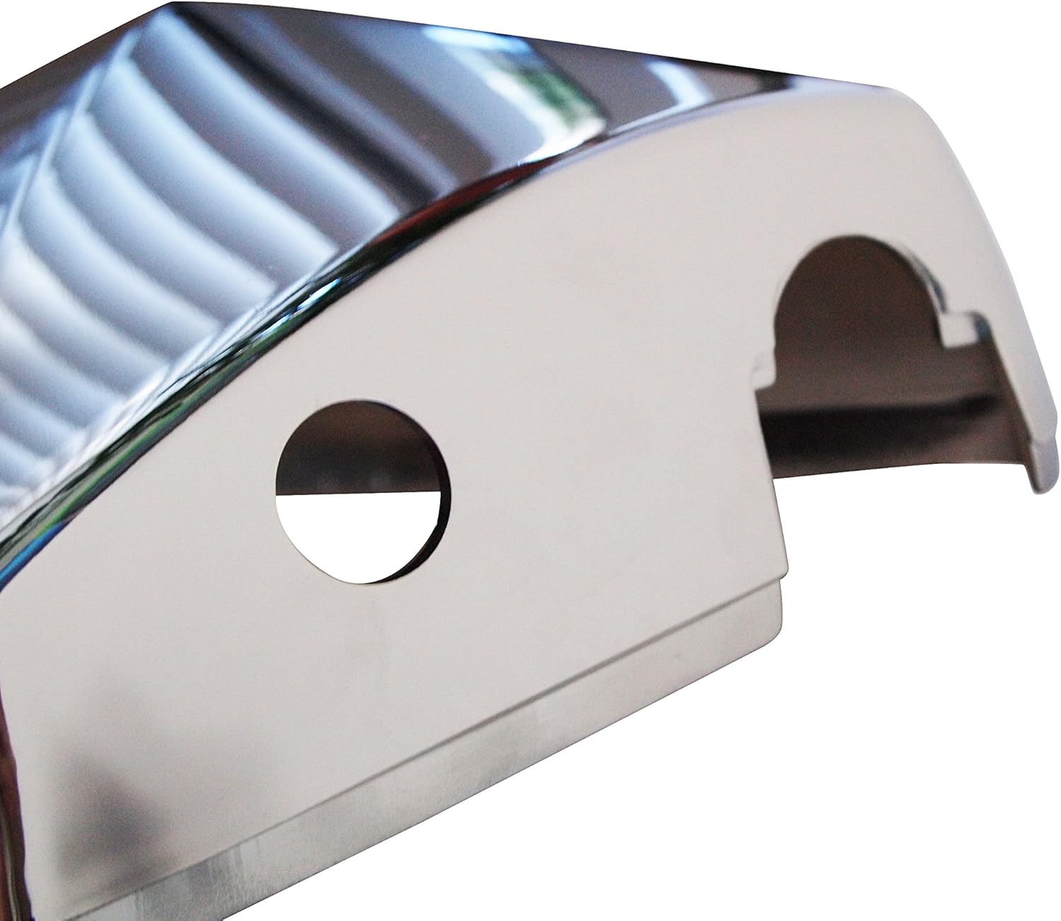 QSC Truck Parts Door Mirror Chrome Cover Set Left & Right Compatible with Volvo VNL Trucks