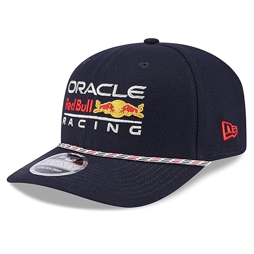 New Era Boné azul-marinho Red Bull Racing F1 9Seventy Rope Stech-Snap - Tamanho único, Azul marino, Tamanho Único