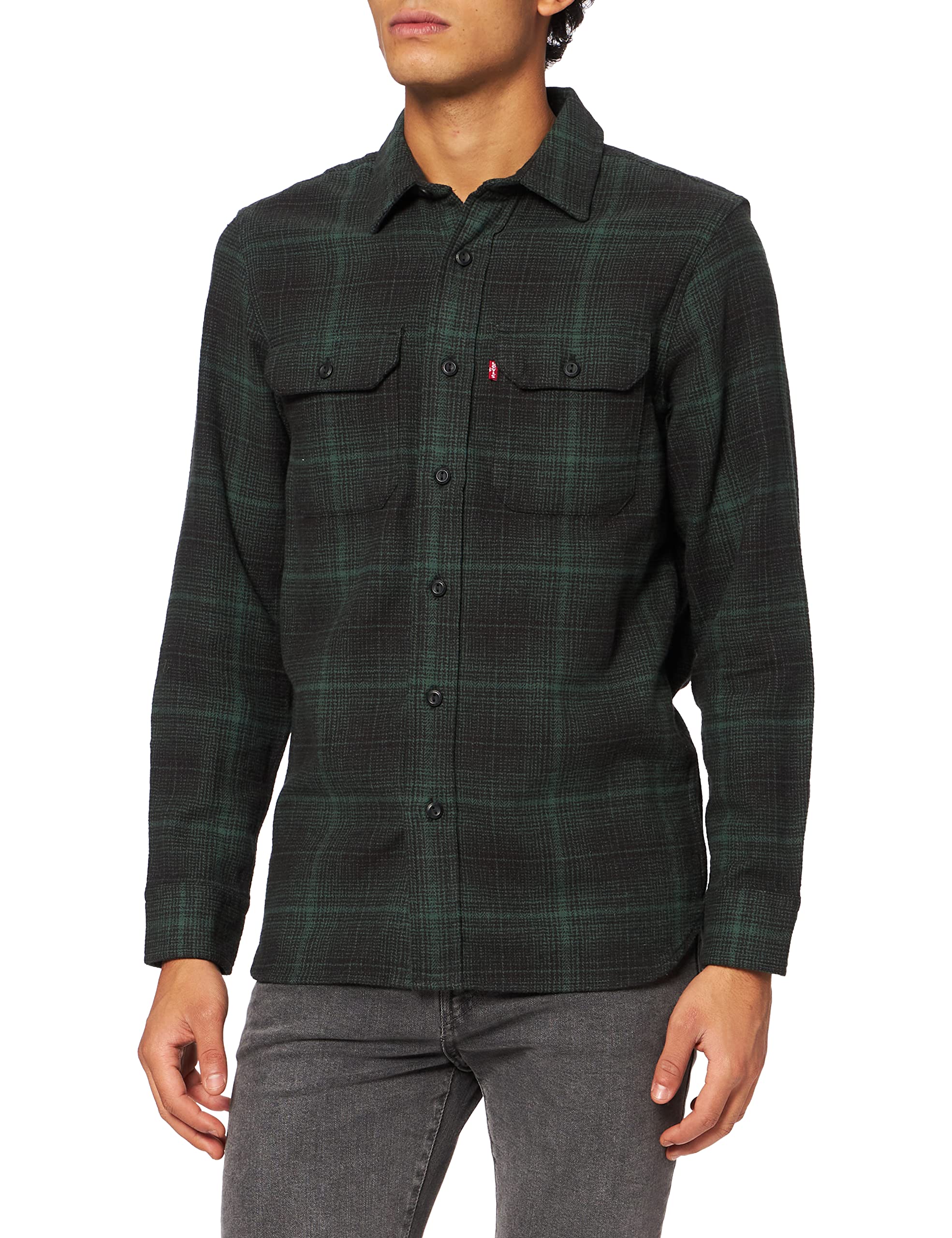 Levi's Classic Worker Hickory Stripe Rinse Camisa para Hombre