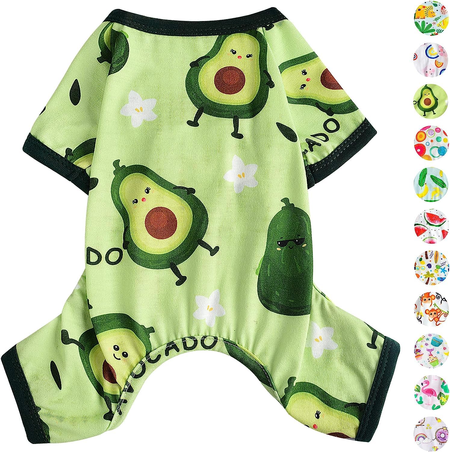 Dog Paijama Jump Suit Beautiful Spring Summer Autumn Dog Clothes for Puppies Small Dogs and Cats Girl-Boy, Soft Stretchy Cat Cloths, Cat Pet Jammies Nice Outfit (Size: 2XL, Chest:55cm, Length: 45cm) (B0CKL9TLGW) Amazon Price History, Amazon Price Tracker