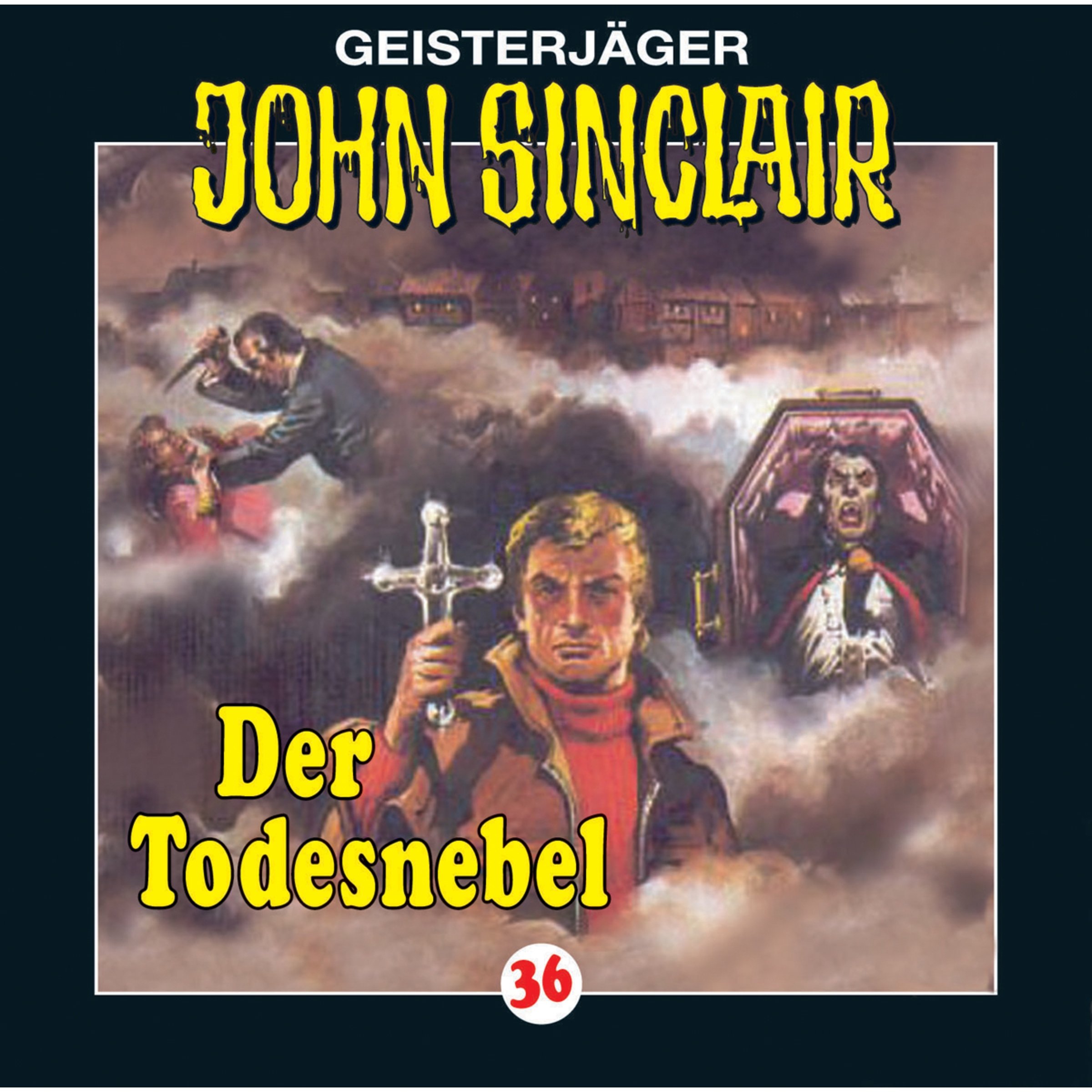 Cover art for Der Todesnebel: John Sinclair 36