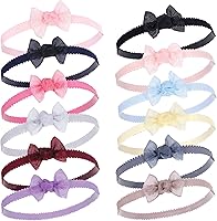 Vista 110 de Hudson Baby Cotton and Synthetic Headbands, Size 0-24 Months