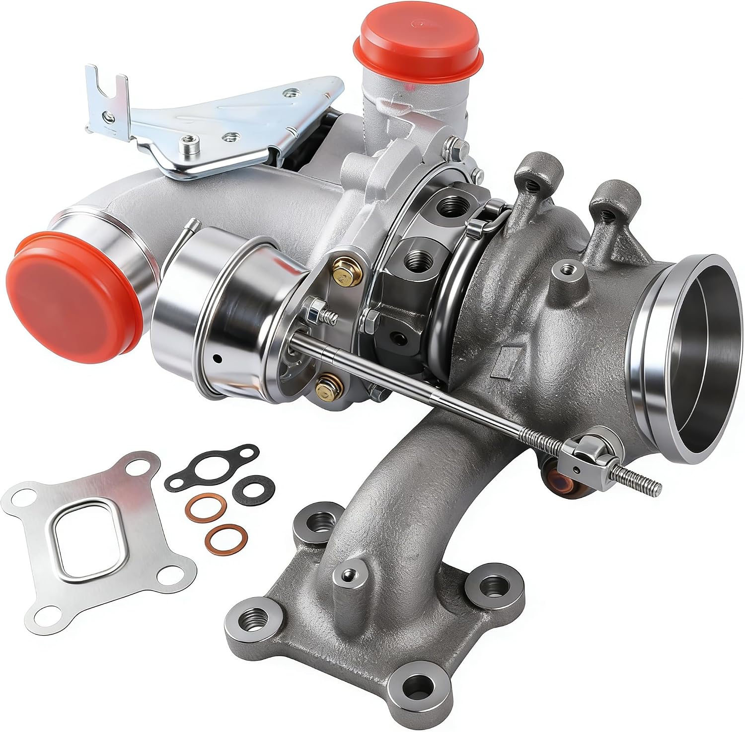 K03 Engine Turbocharger Turbo Kit with Gasket Compatible with Ford Explorer 2013-2015, Ford Edge 2013-2014, 2.0L Replace 5303-970-0600, CB5Z-6K682-D