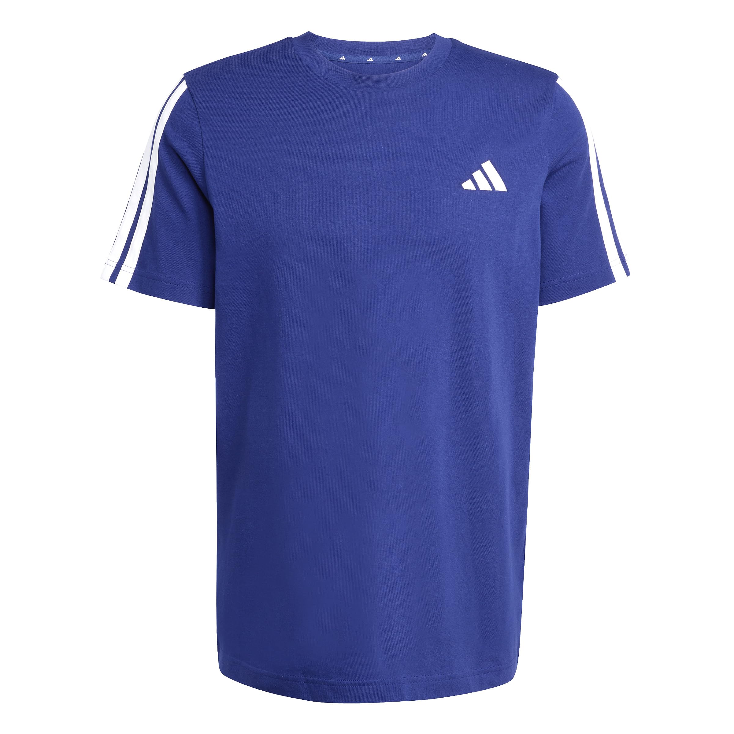 adidas Men's Men 3-Stripes Shirt, Dark Blue, 3XL