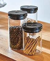 Vista 3 de Hario Recipiente de vidrio para café y té, 33.8 fl oz, rojo