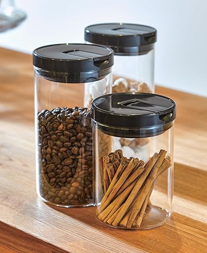 Miniatura 3 de Hario Recipiente de vidrio para café y té, 33.8 fl oz, rojo