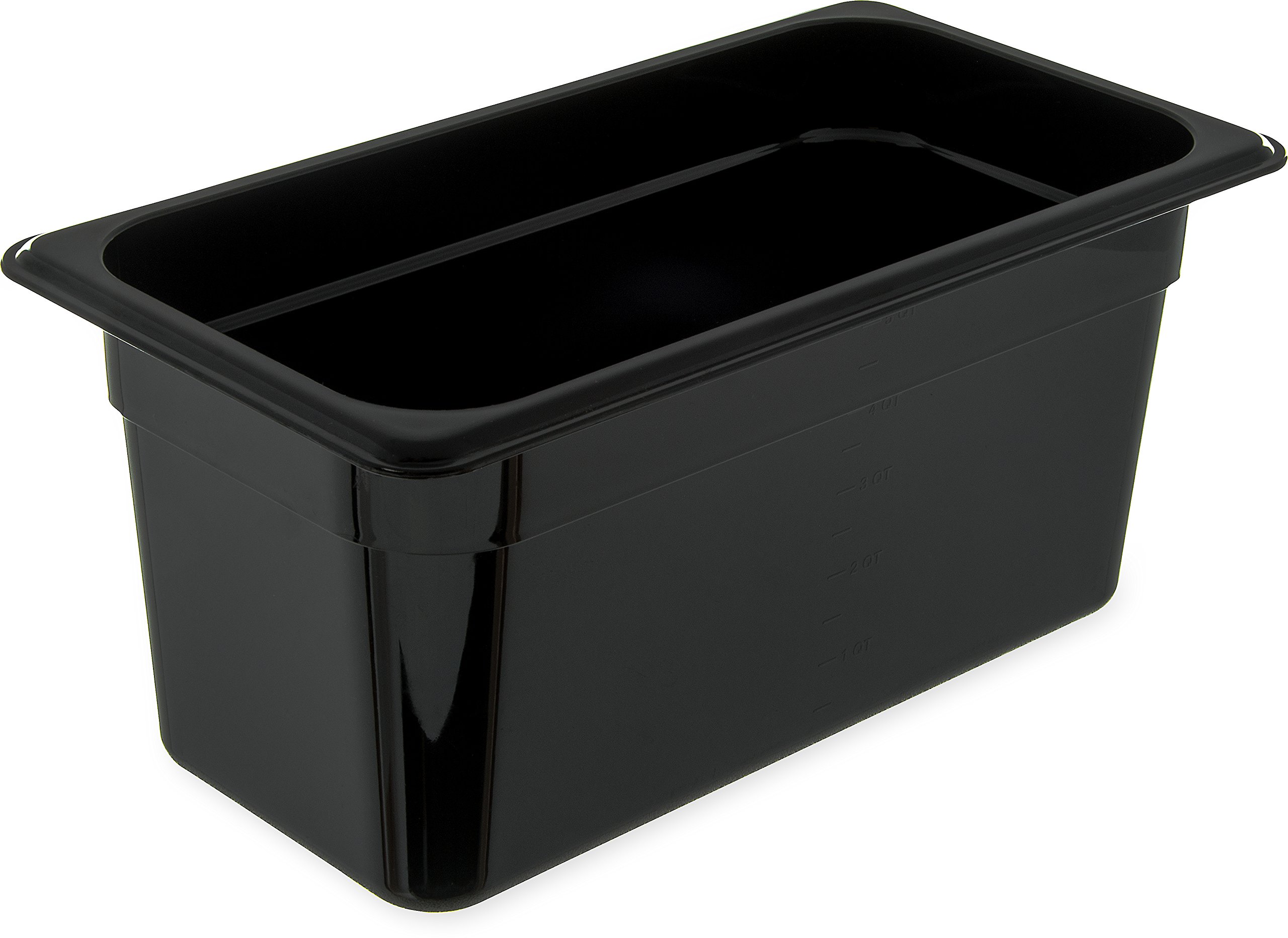 Carlisle FoodService Products Storplus Food Pan, Storage Container with Spoonable Corners for Catering, Buffets, Restaurants, Polycarbonate (Pc), 1/3