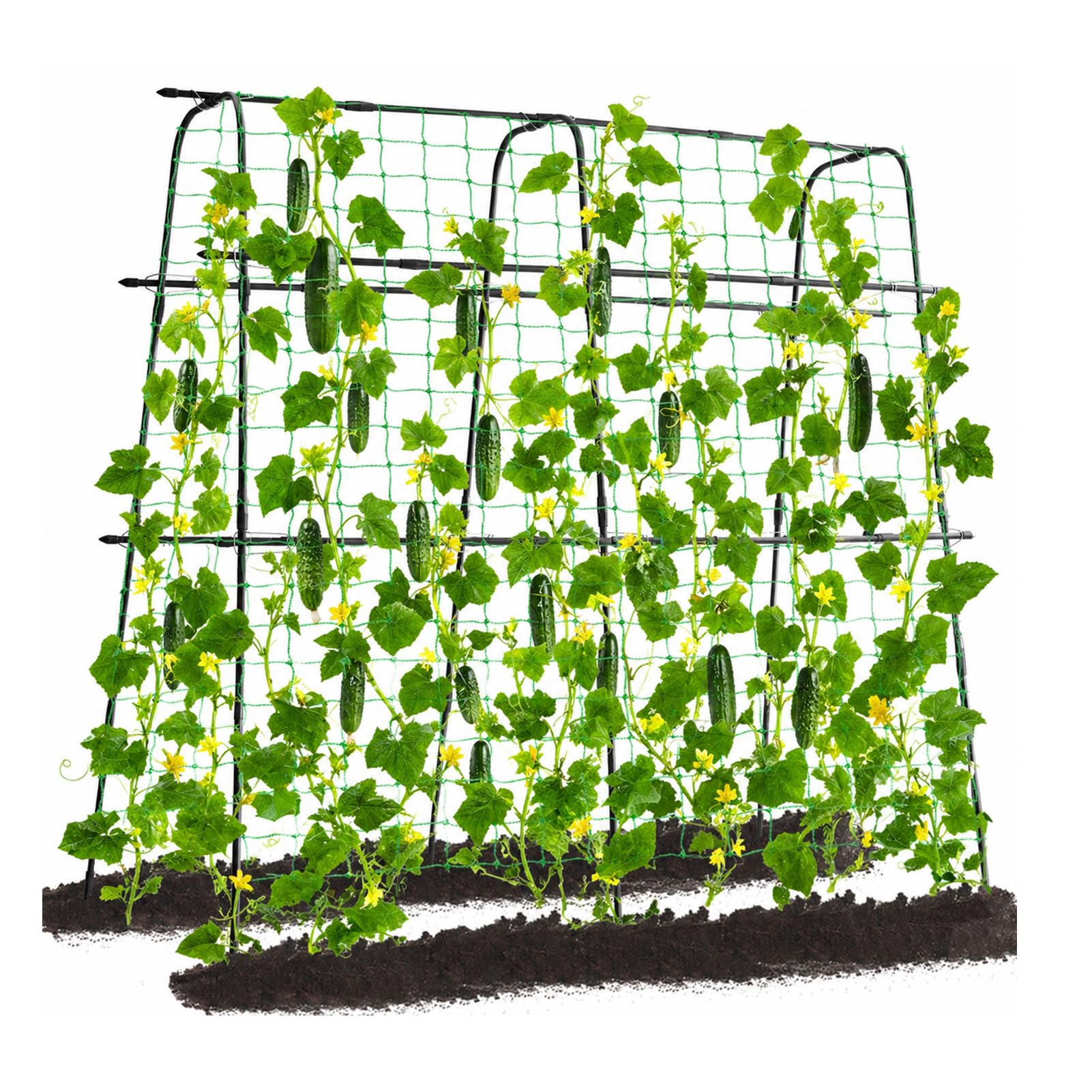 yotoworth Garden Trellis for Climbing Plants, 160×160cm