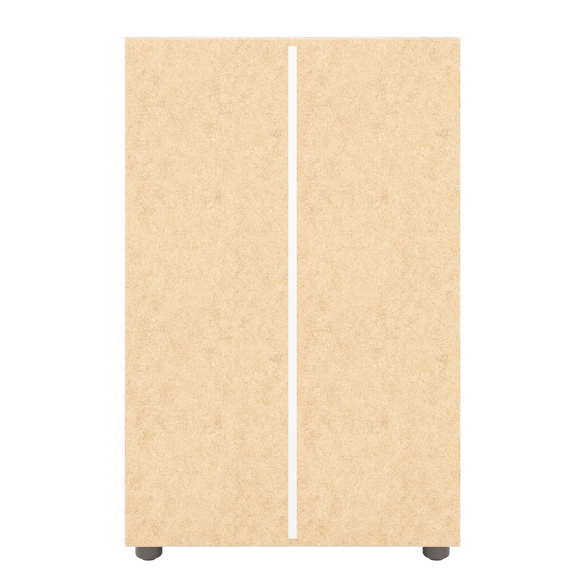 Komto Buffet Blanc – Meuble 2 Portes et 1 Tiroir pour Salon, Commode Meuble de Rangement | Porto 93 x 60 x 34 cm