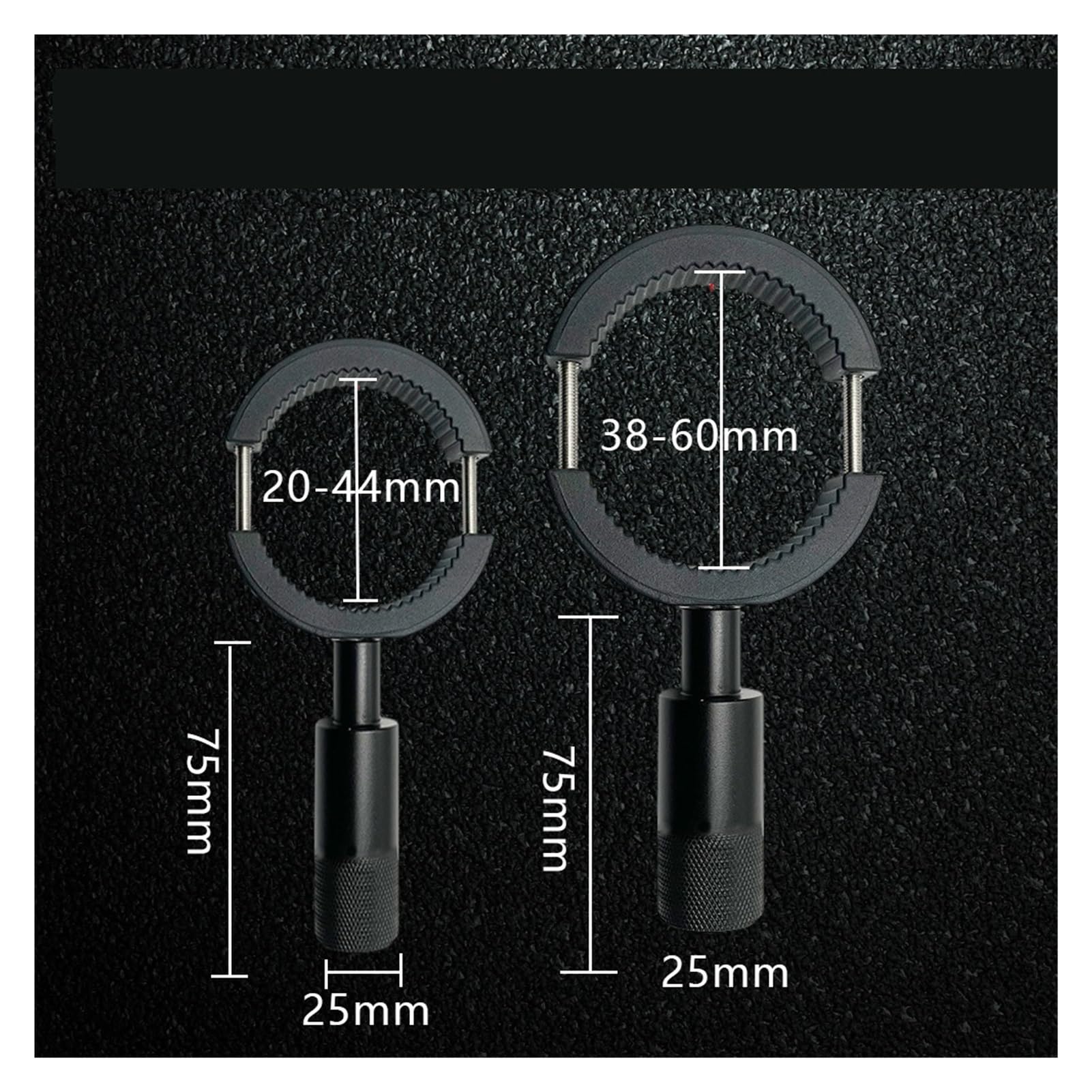 Support De Fixation Pour Phare Moto En ABS Pince Pour Tube De Guidon