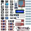 KEYESTUDIO 37 in 1 Sensor Modules Kit, Compatible with Arduino UN0 R3 Mega, Raspberry Pi 4, Electronic Starter Kit Suitable for Beginners