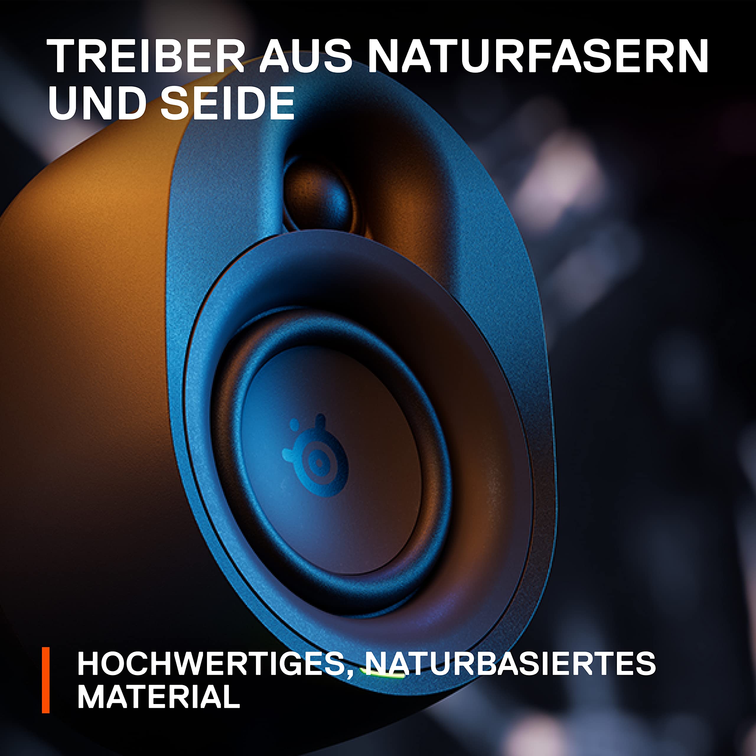 SteelSeries Arena 7 2.1 Gaming Lautsprecher 2-Wege Subwoofer RGB USB Aux optisch Bluetooth PC PlayStation Mac Black
