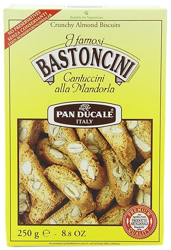 Pan Ducale Bastoncini - Biscotti de almendra, cajas de 8.8 onzas (paquete de 6)