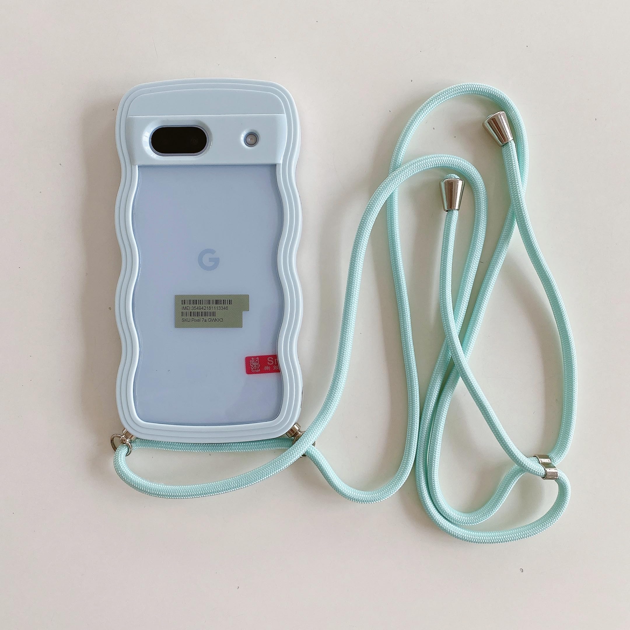 【新品】Google Pixel 8a 青色 本体 透明ケース付き CASEFINITE、Made for Google認定 Google Pixel 8a対応ケース