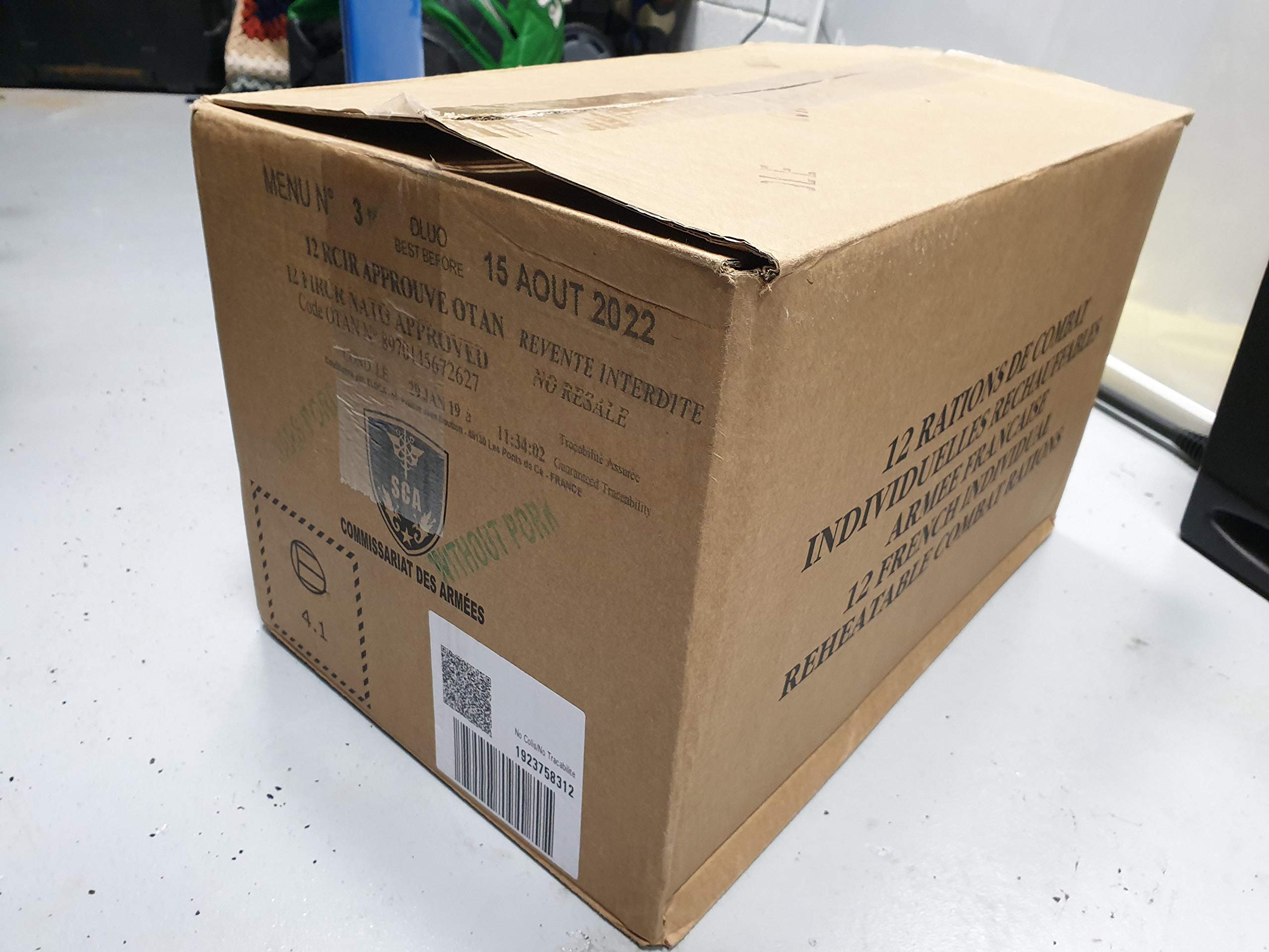 French Military Rations