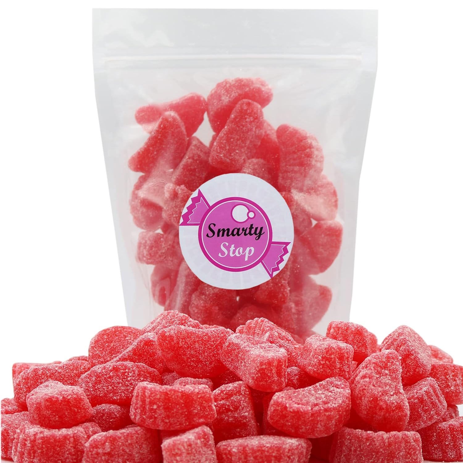 Smarty Stop Red Cherry Slice Wedges Candy (5 Pound (Pack of 1))