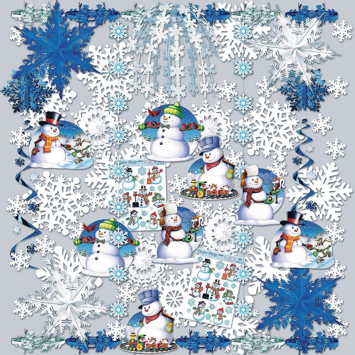 S&S Worldwide Winter Decorating Kit