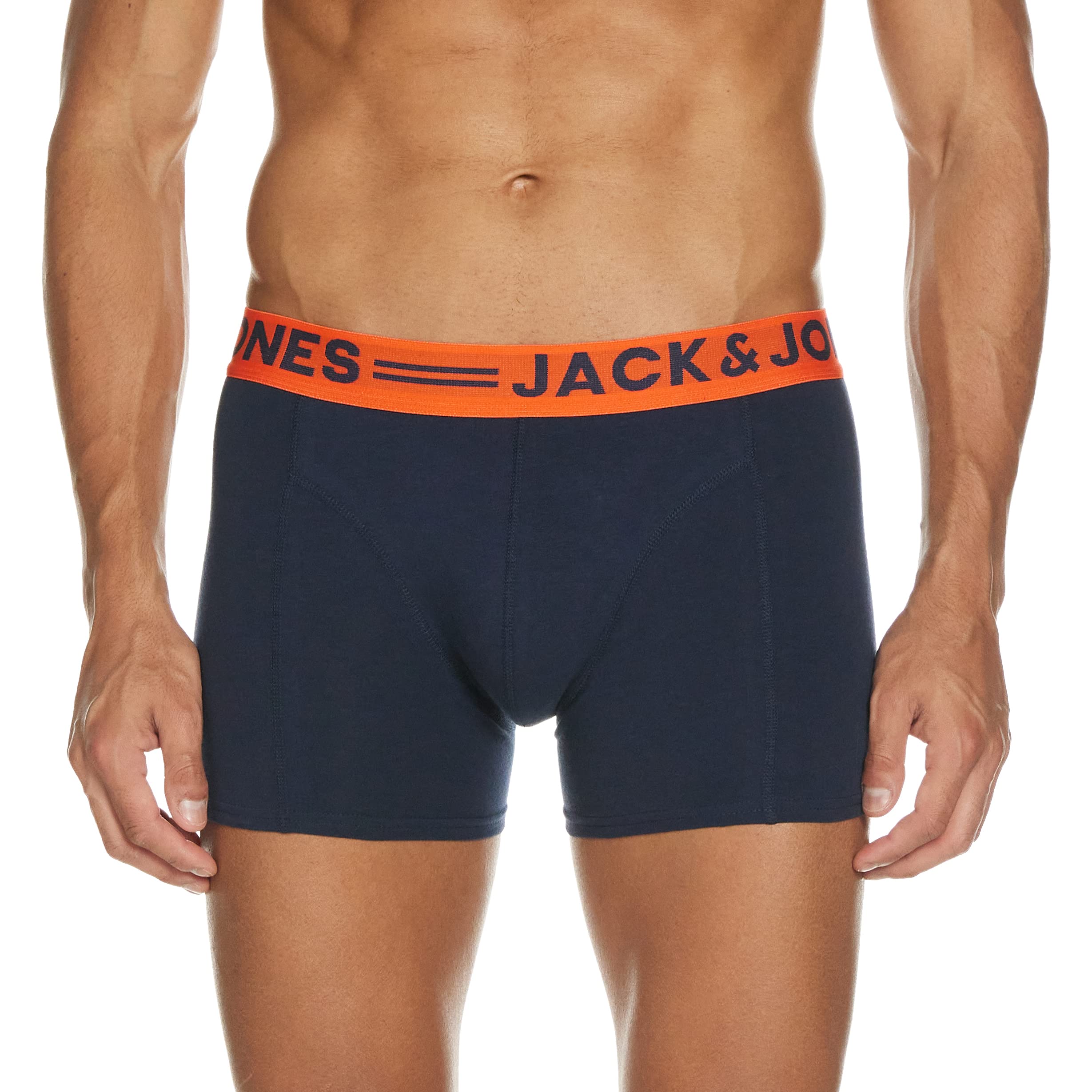 JACK & JONESMen's Solid Colored Trunks