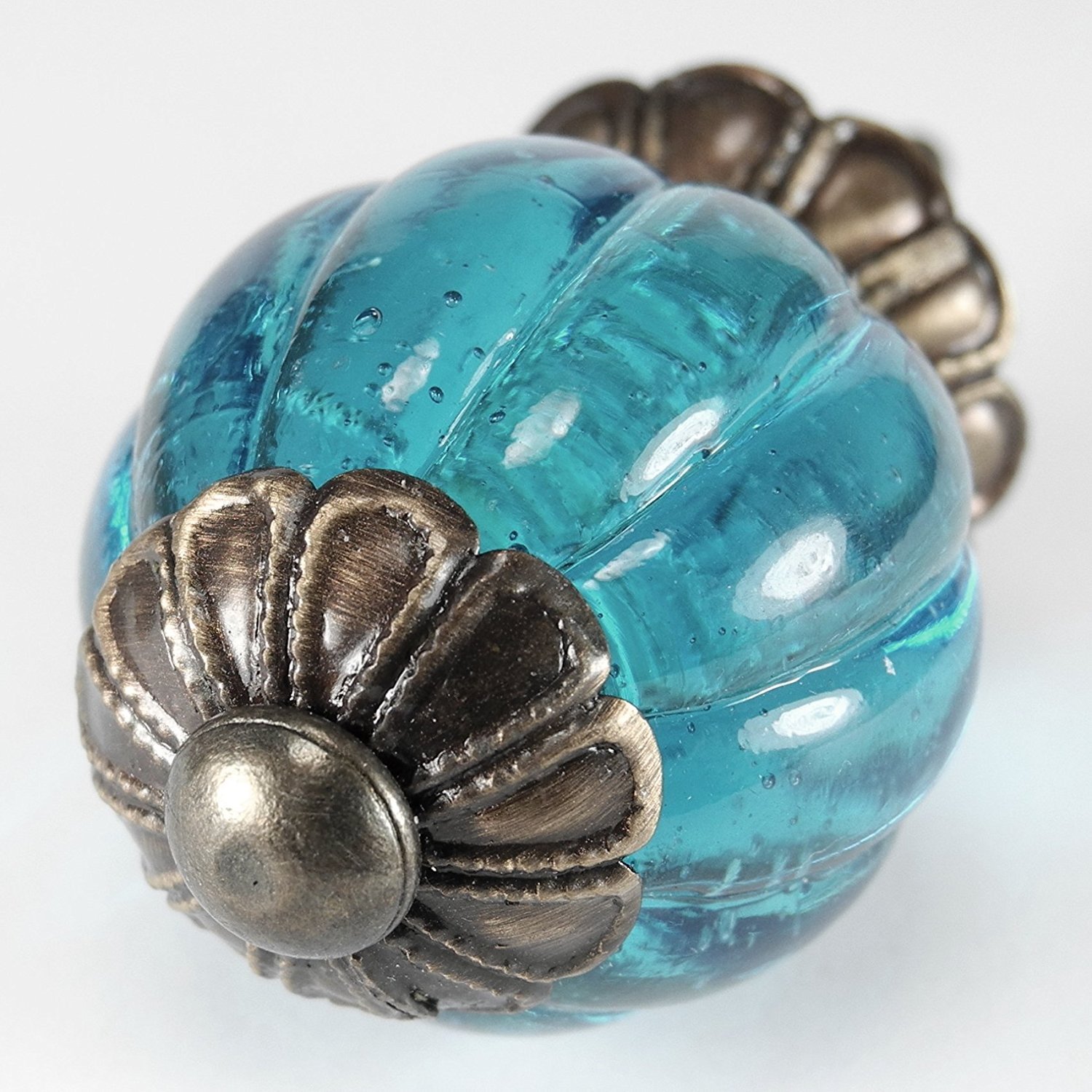 Buy Ocean Blue Glass Knobs, Kitchen Drawer Pulls & Handle Set