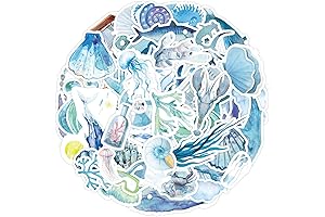 Watercolor Ocean Animal Stickers - The Ultimate Artistic Expression for Kids and Adults!