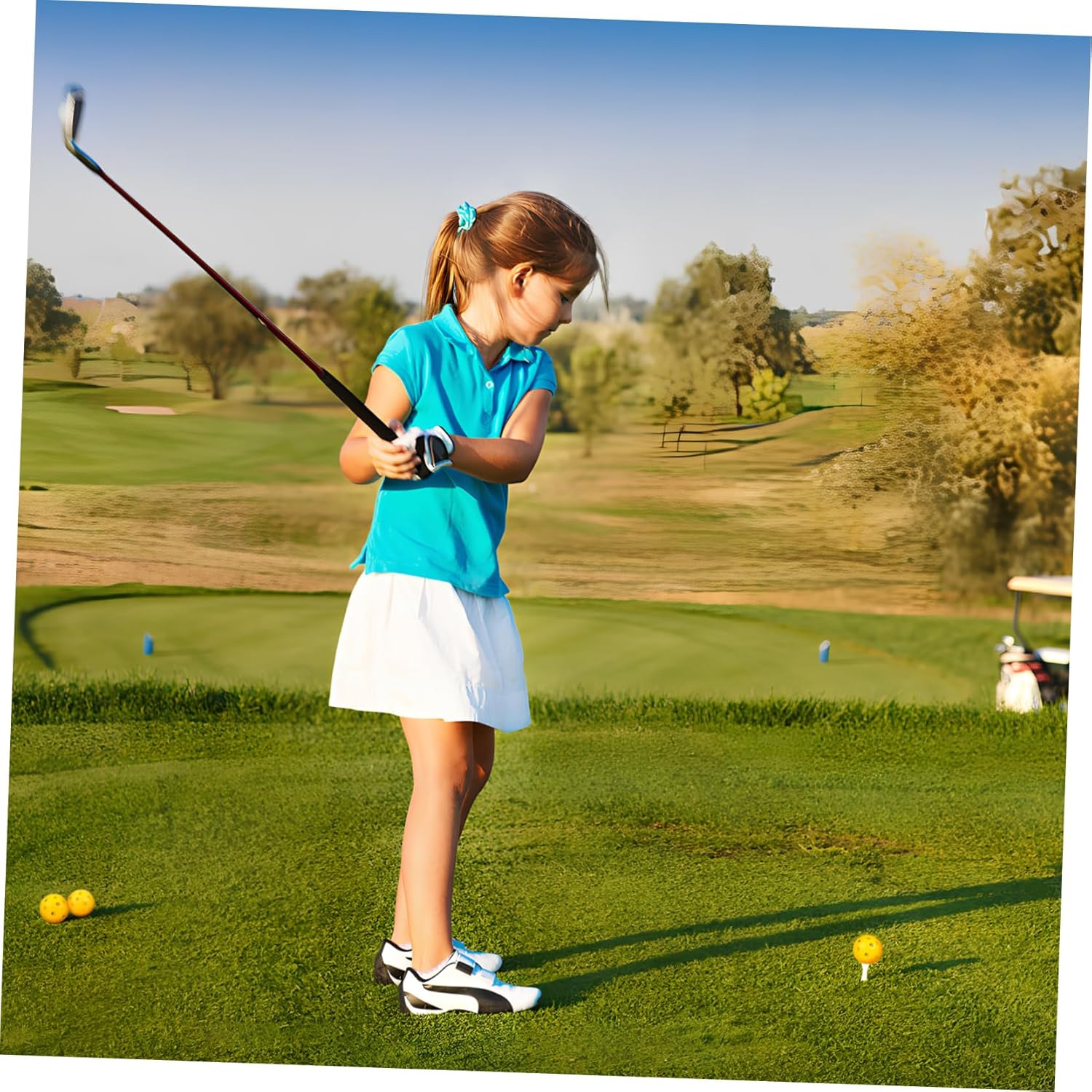 BESPORTBLE Golf Practice Ball Indoor Golf Ball Golf Training Golf Balls Golfing Practice Golf Airflow Golf Foam
