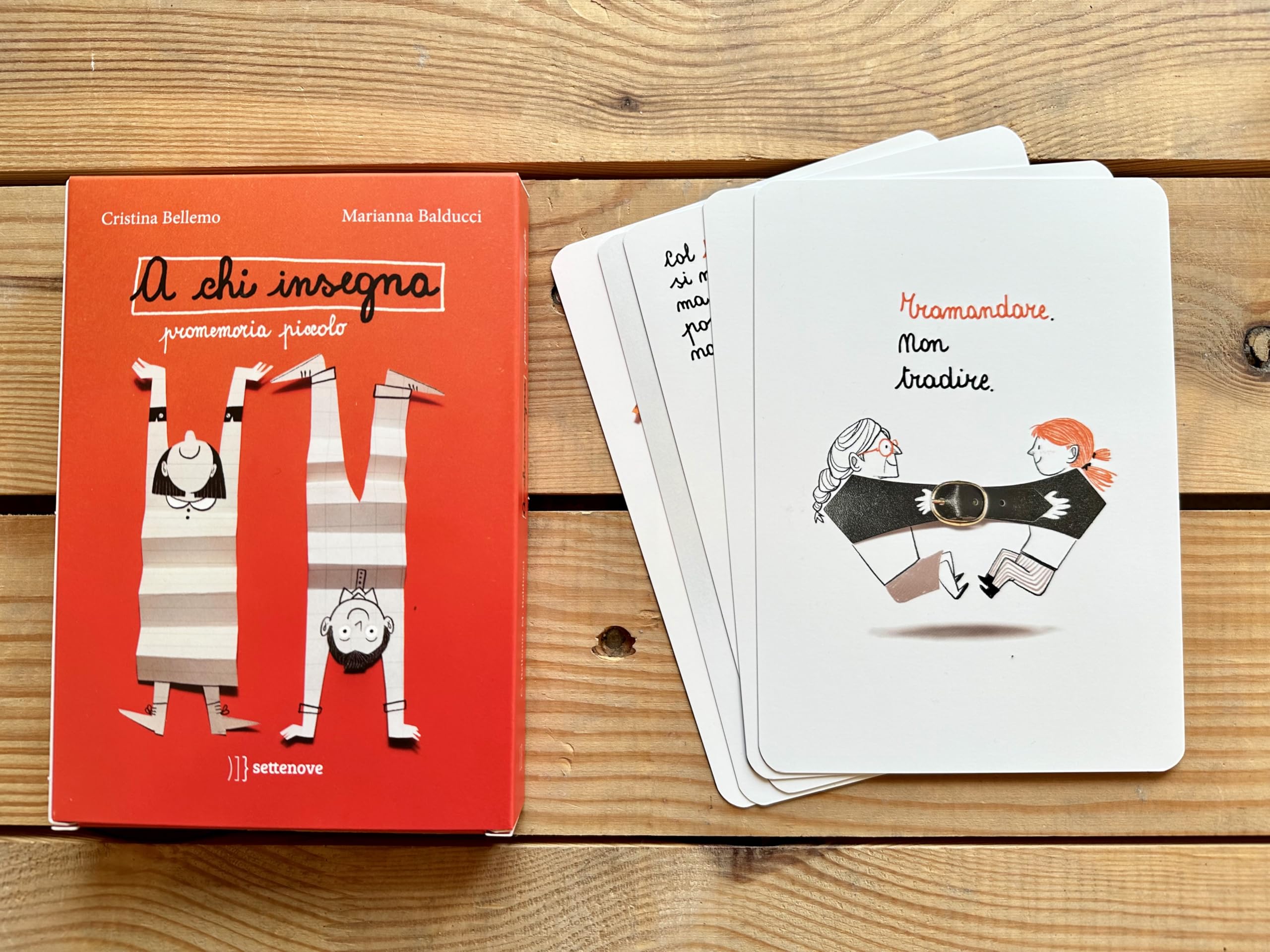 A chi insegna. Promemoria piccolo. Ediz. a colori. Con 56 Carte