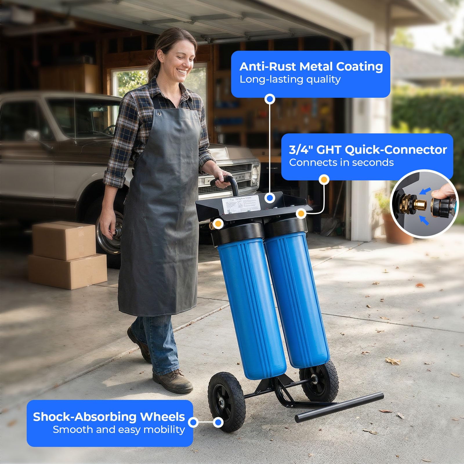 iSpring WGB22BD: Spotless Car Wash Water System -5