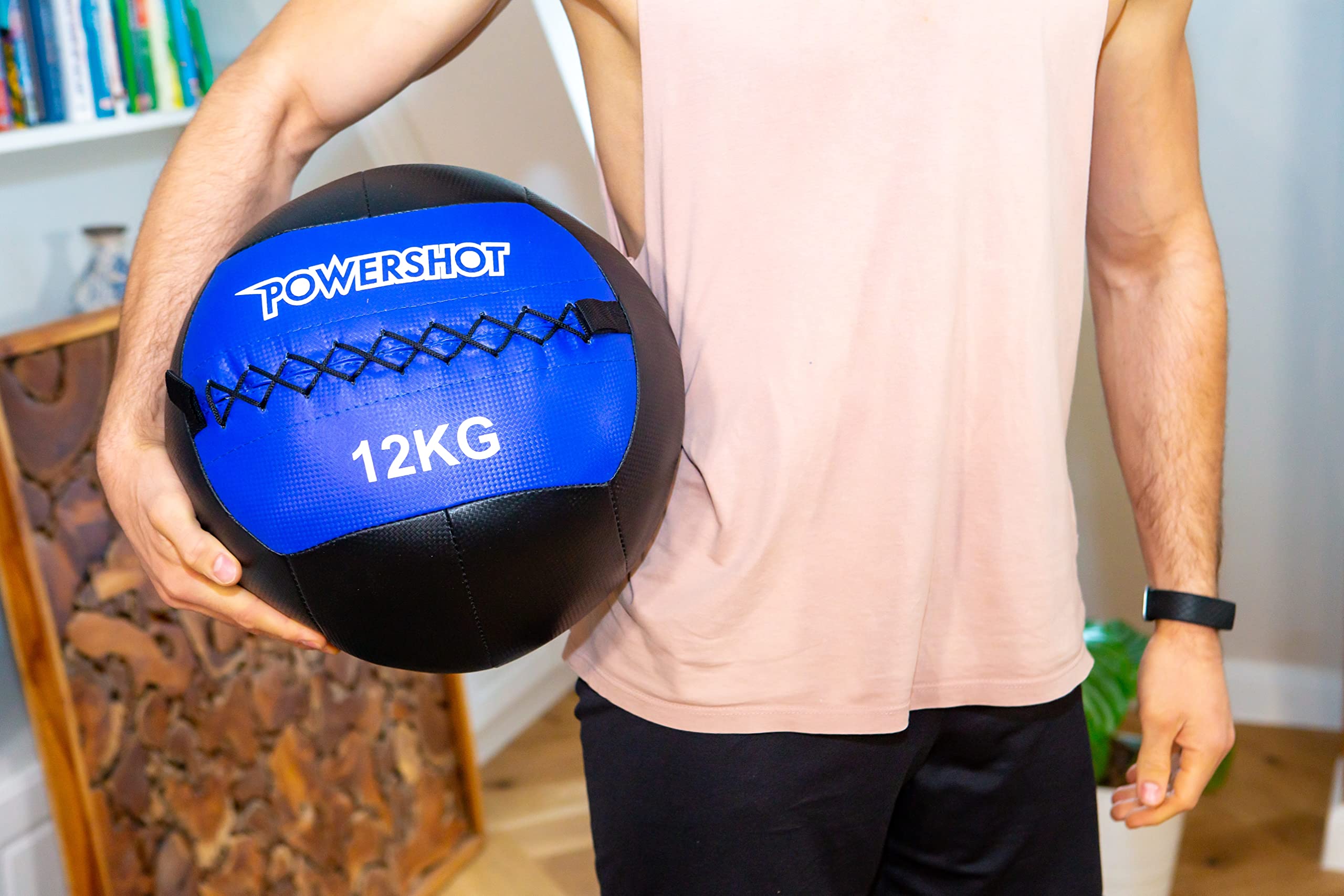 Wall Ball - Poids au Choix - Ballon de Crossfit idéal pour la préparation Physique ! Renforcement Musculation
