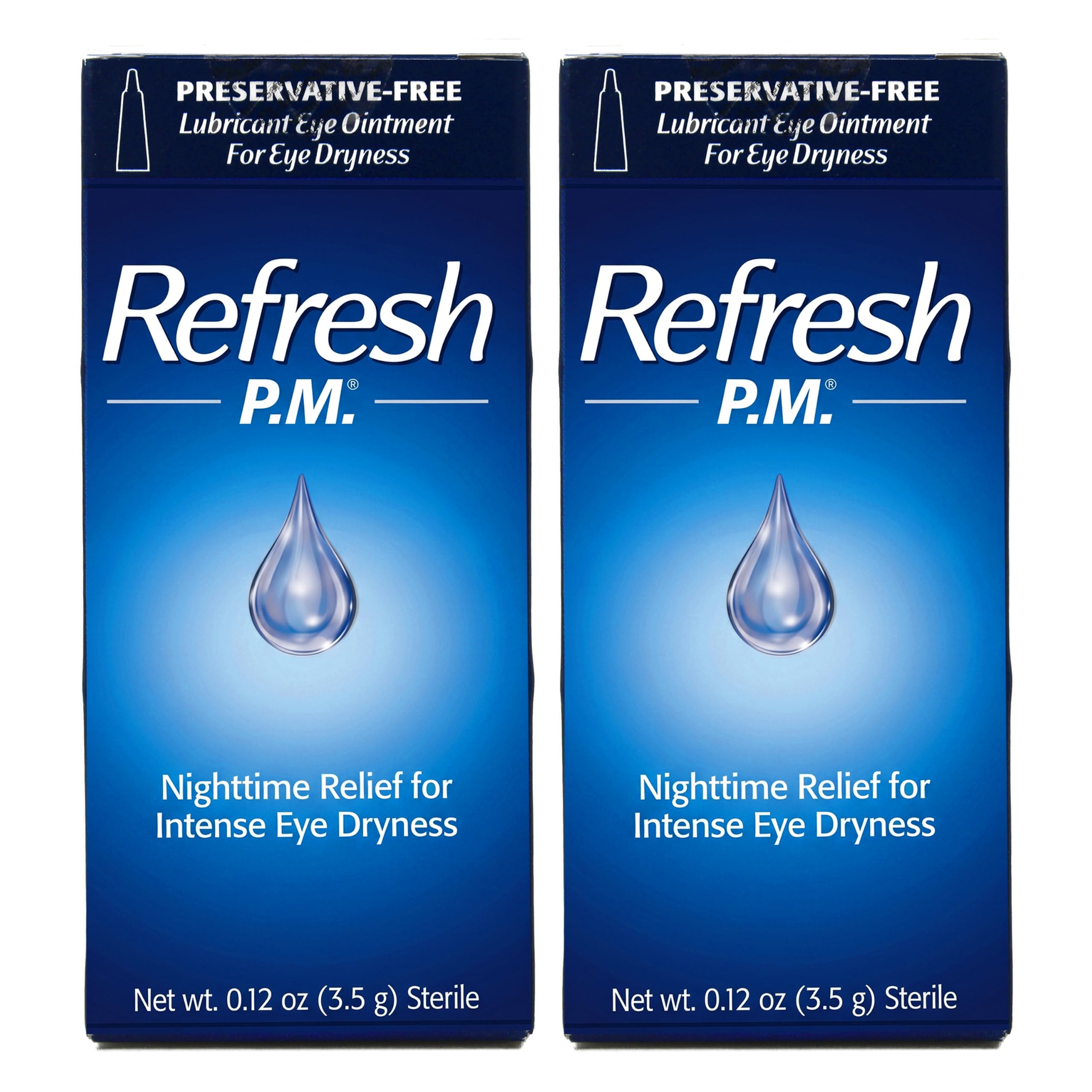 Refresh P.M Lubricant Eye Ointment 2 Pack