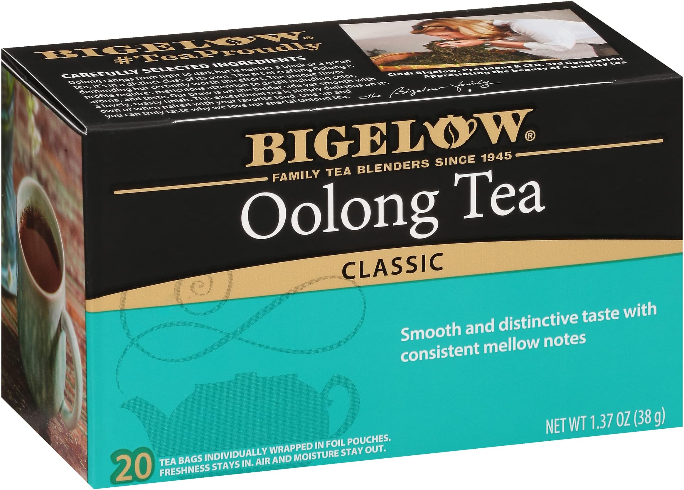 Bigelow Oolong Tea Bags, 20 ct Grocery & Gourmet Food