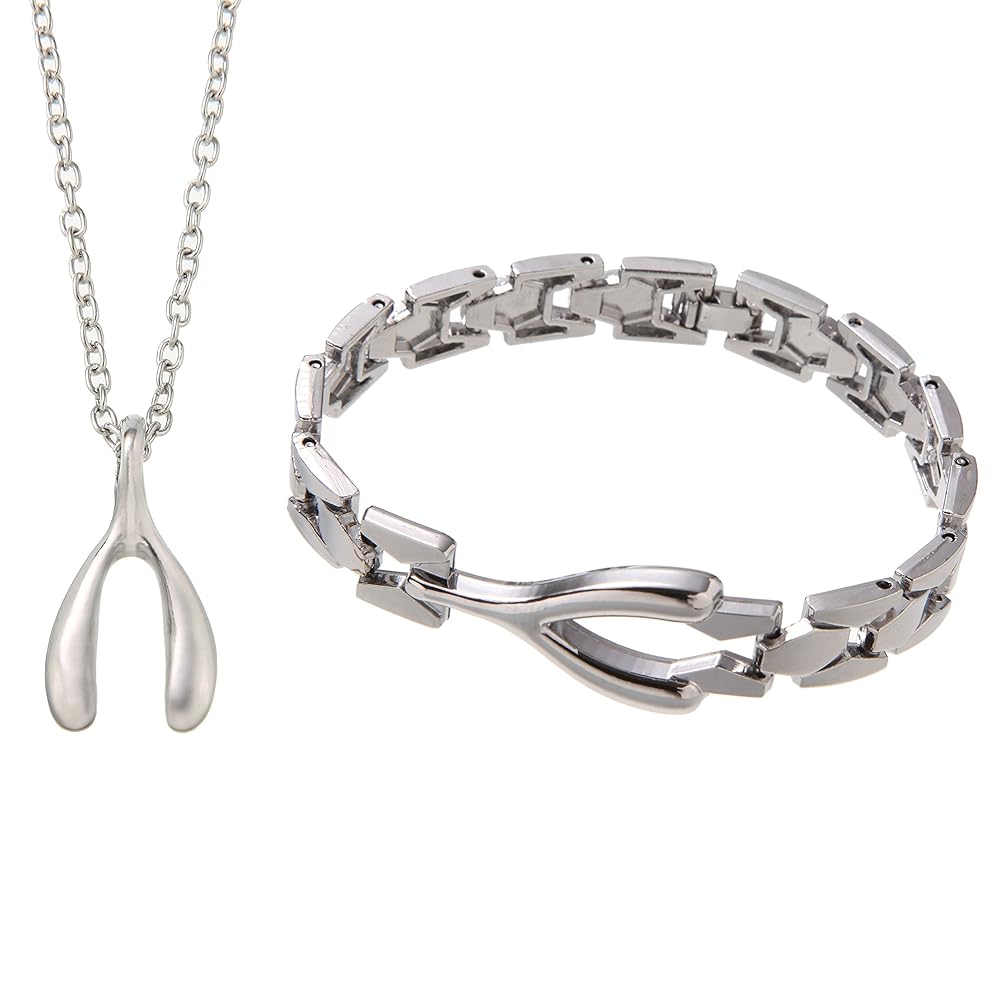 ウィッシュボーンネックレス(大) ゴールドネックレス ウィッシュボーン wish bone 骨 ドギャード