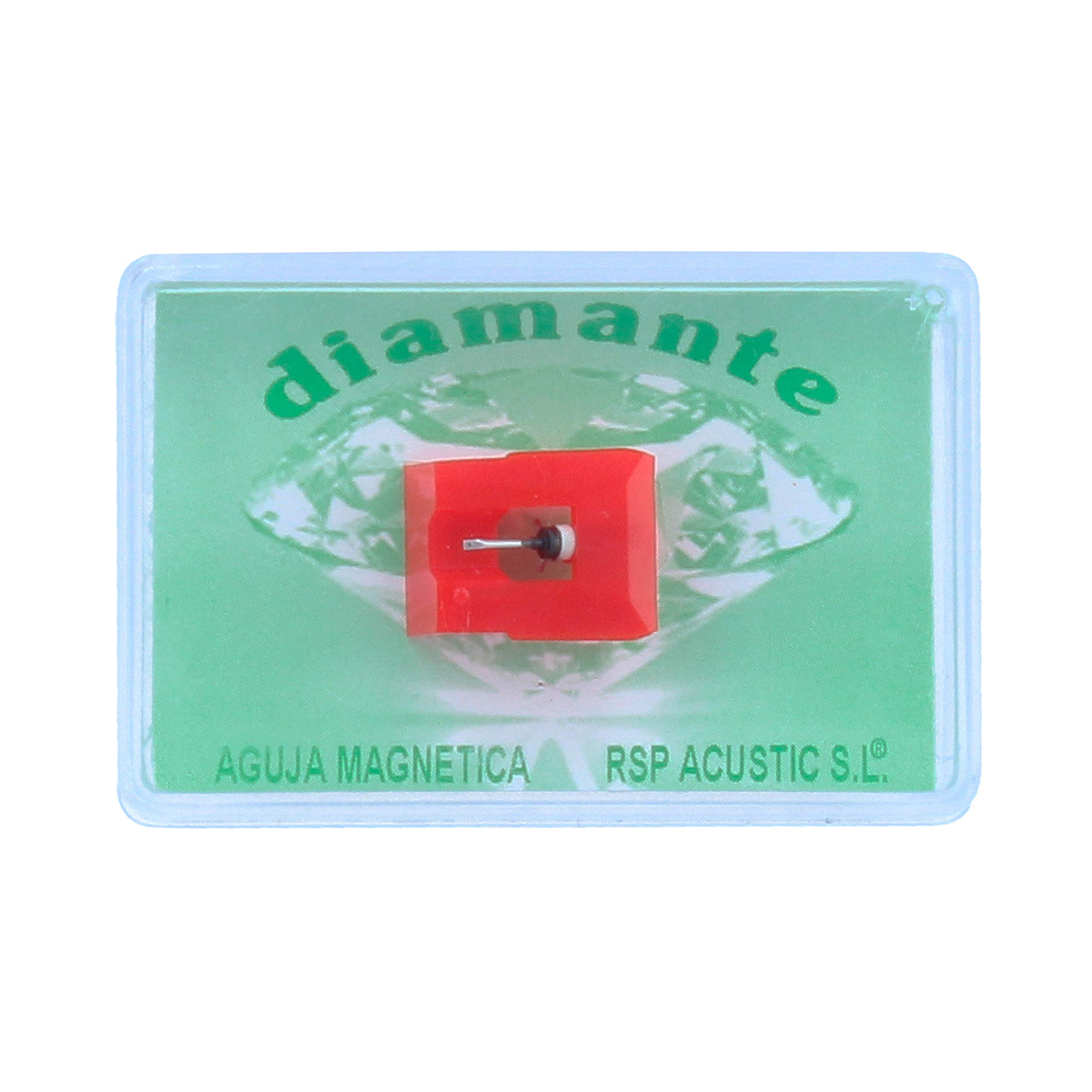 Diamante AGPN220 - Aguja giradiscos, color rojo