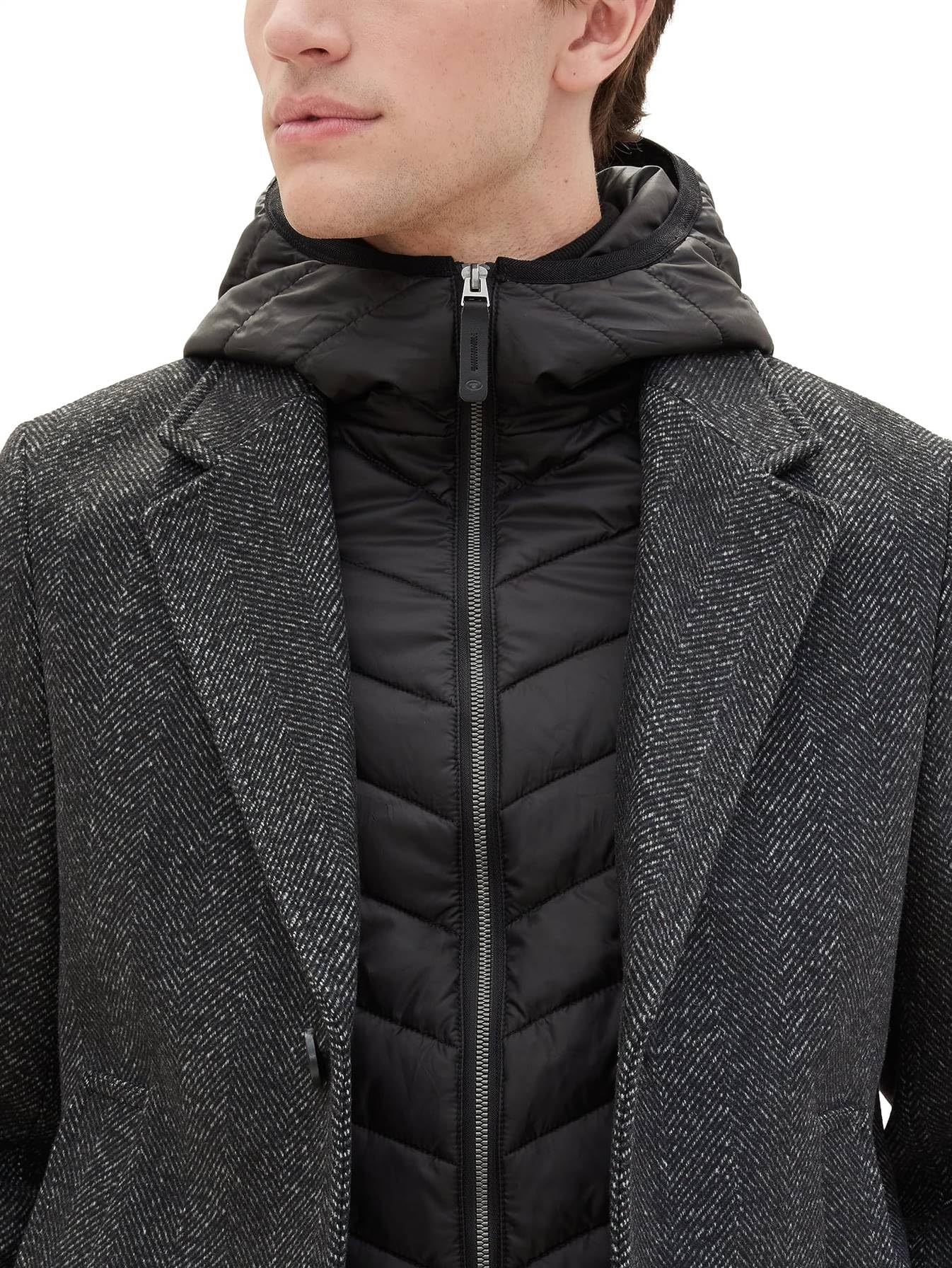 TOM TAILOR - 1037348, Cappotto di Lana Uomo