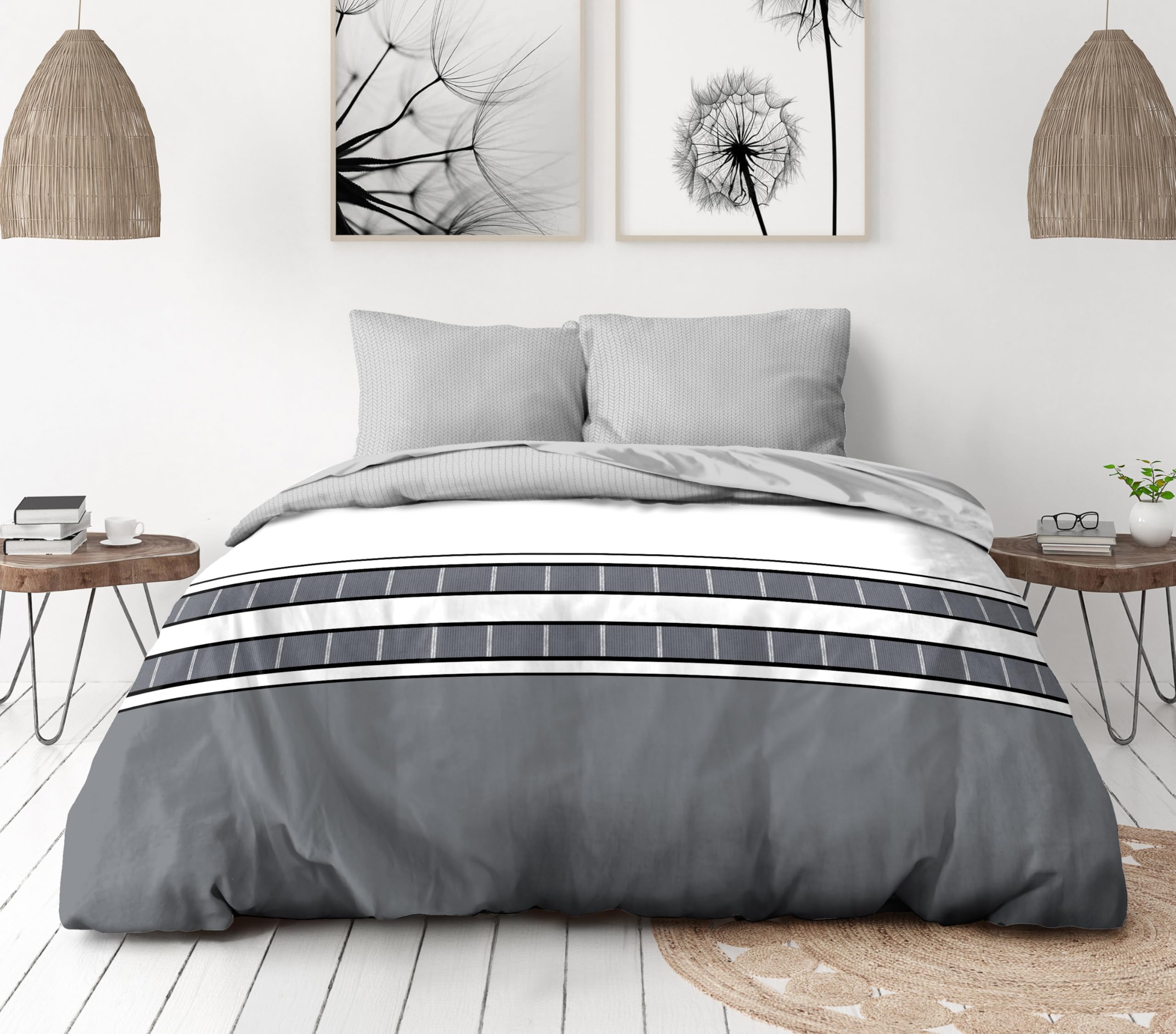 Home Linge Passion Dawson Duvet Cover 220 x 240 cm (Double Size)