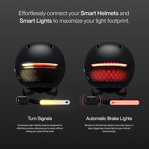 Miniatura 3 de UNIT 1 Control remoto de señales de giro  Recargable USB-C  Compatible con todos los dispositivos U1  Montaje magnético  Luces de freno automáticas