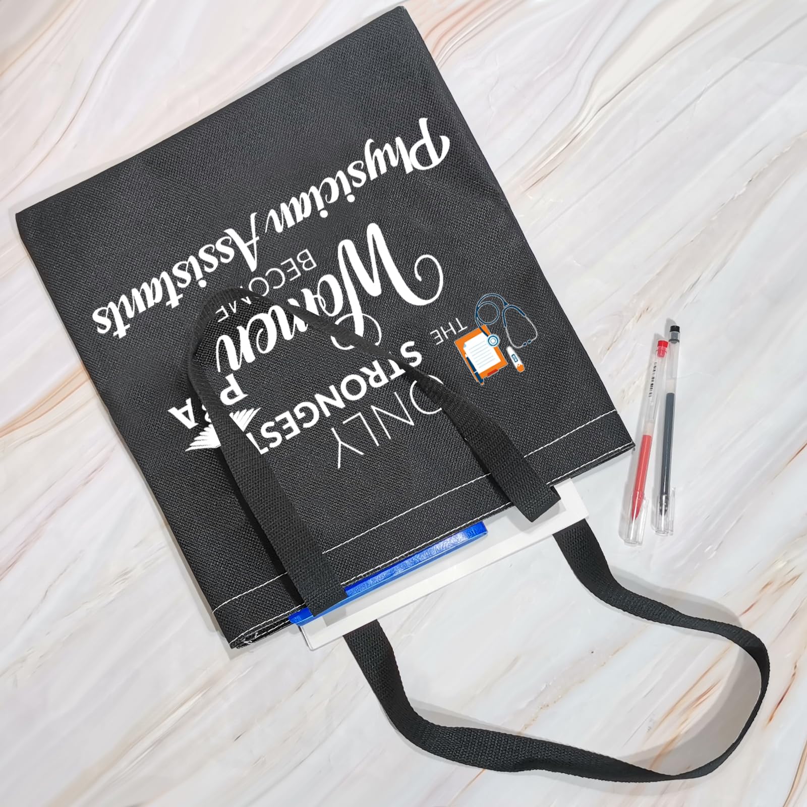 MBMSO Physician Assistant Tote Bag PA Medical Gifts PA Graduation Gifts Only the Strongest Women Become Physician Assistants