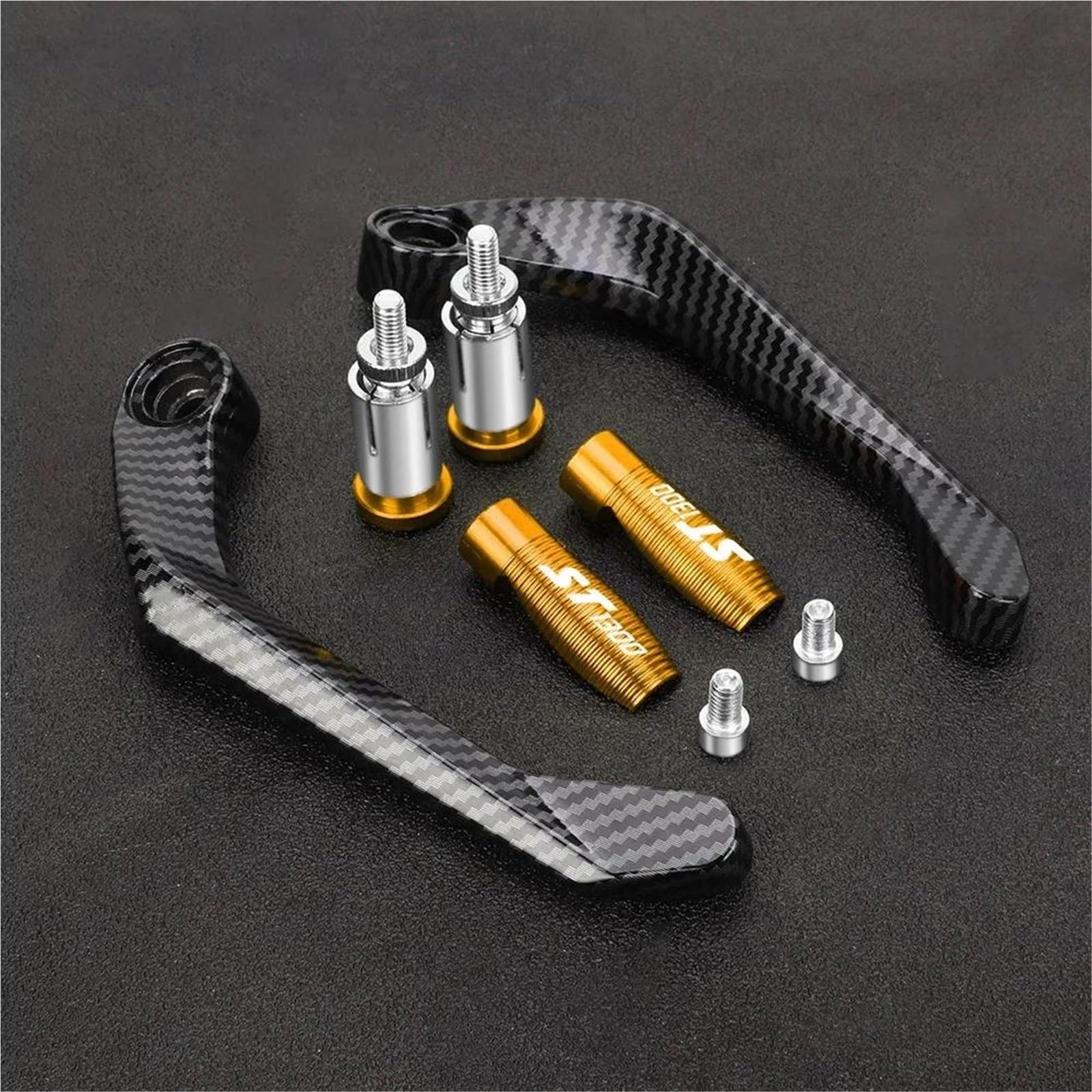 Harqhmvt Gold For St1300 St1300a Motorcycle Accessories Cnc 7/8" 22Mm Handlebar Brake Clutch Levers Handle Bar Guard Protector