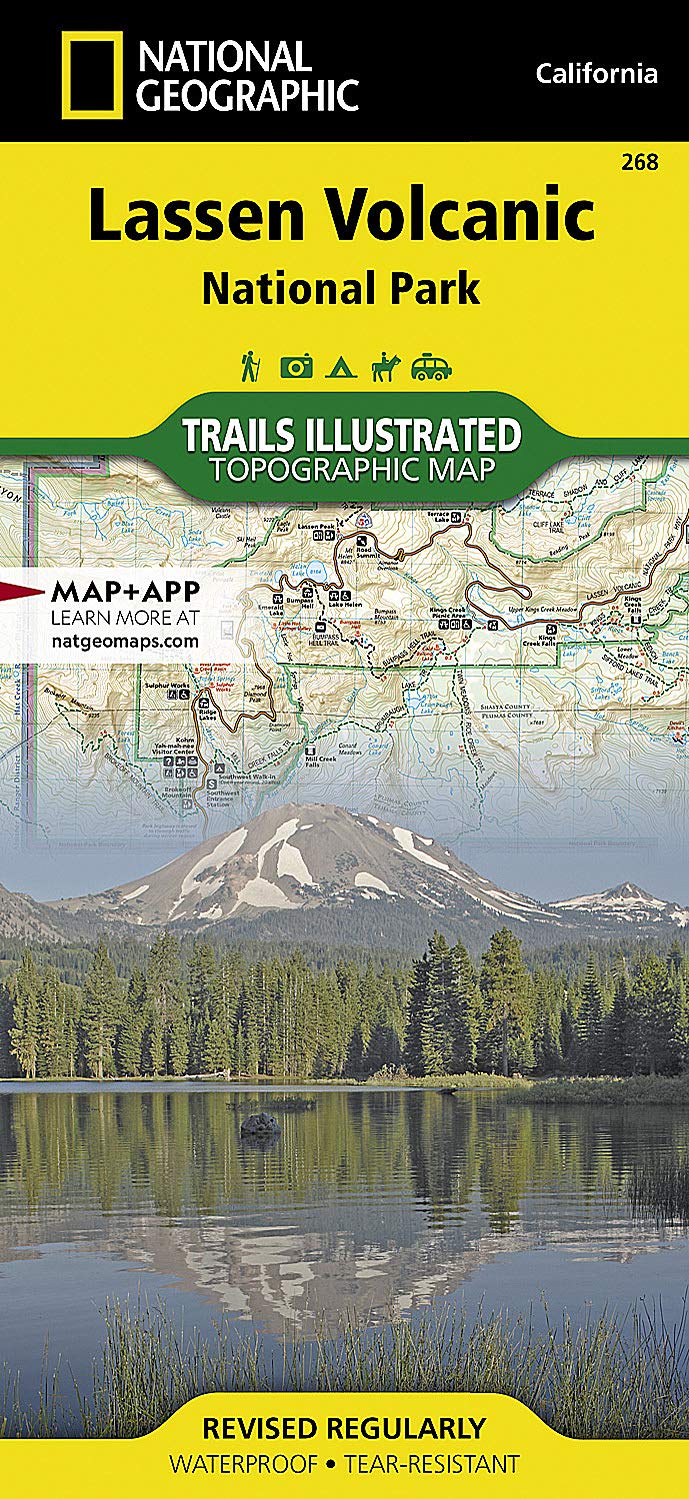Lassen Volcanic National Park Map